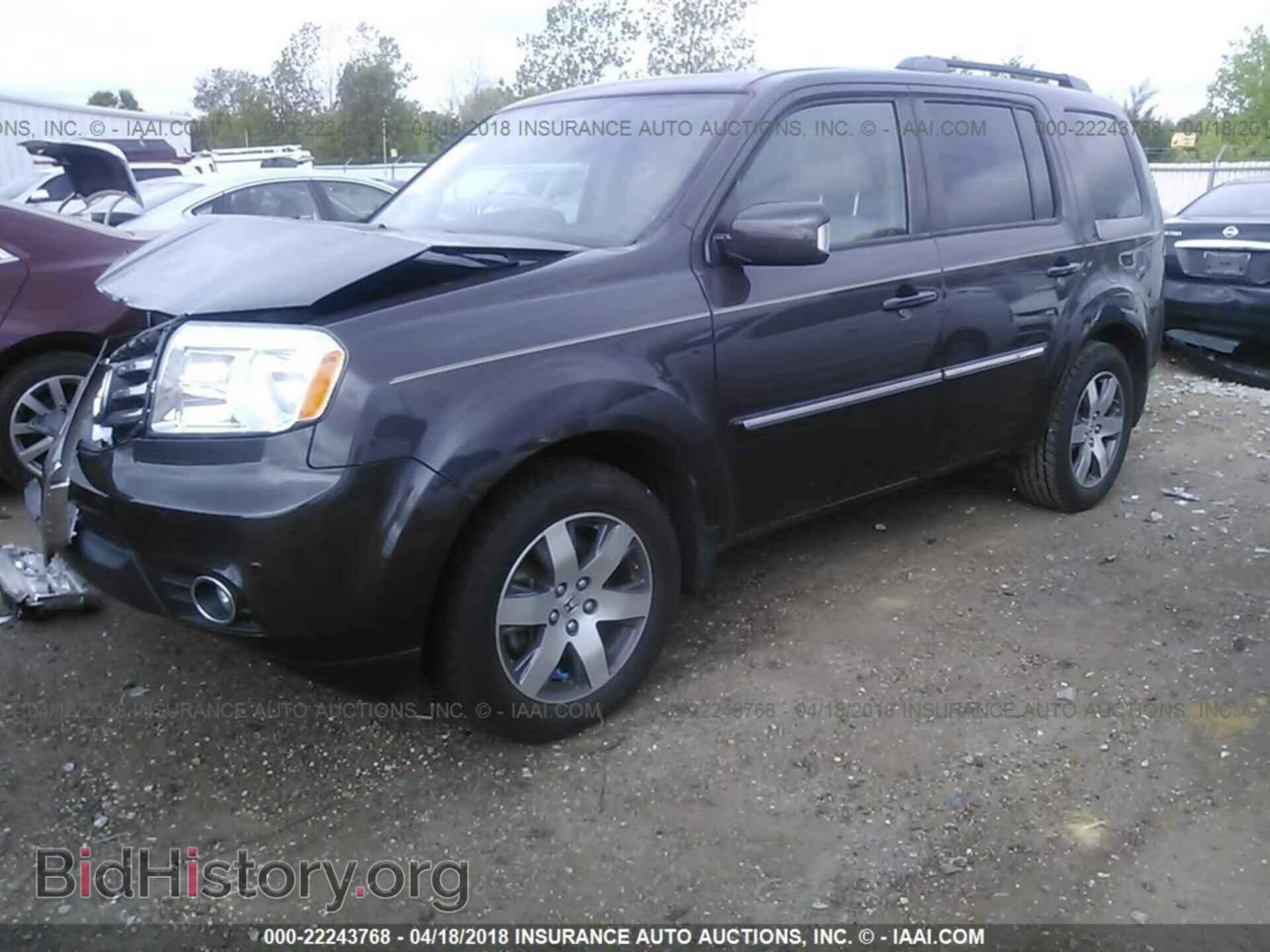 2013 Honda Pilot - VIN: 5FNYF3H93DB022880 - Фото 2