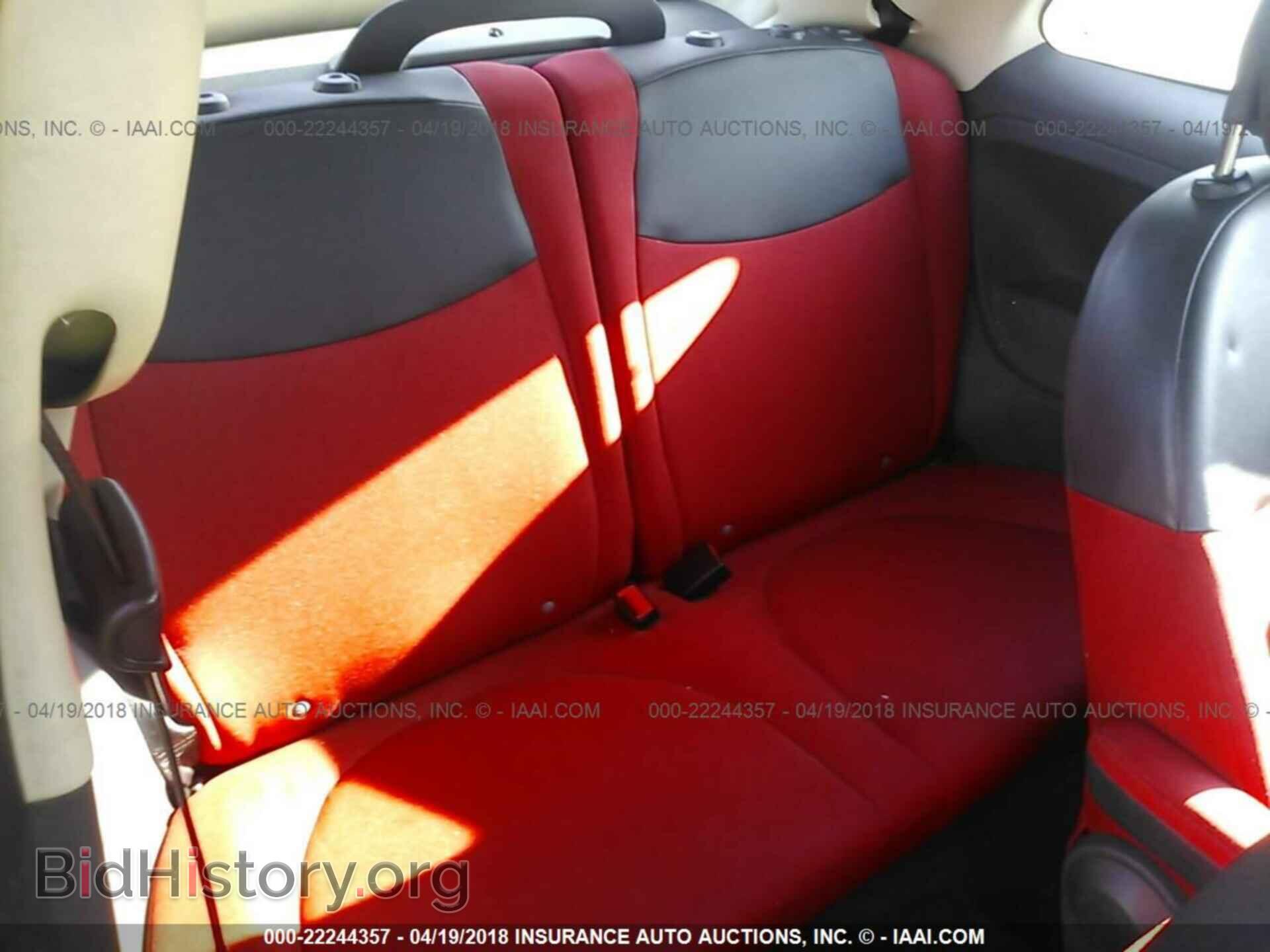 2013 Fiat 500 - VIN: 3C3CFFDR7DT743176 - Фото 8
