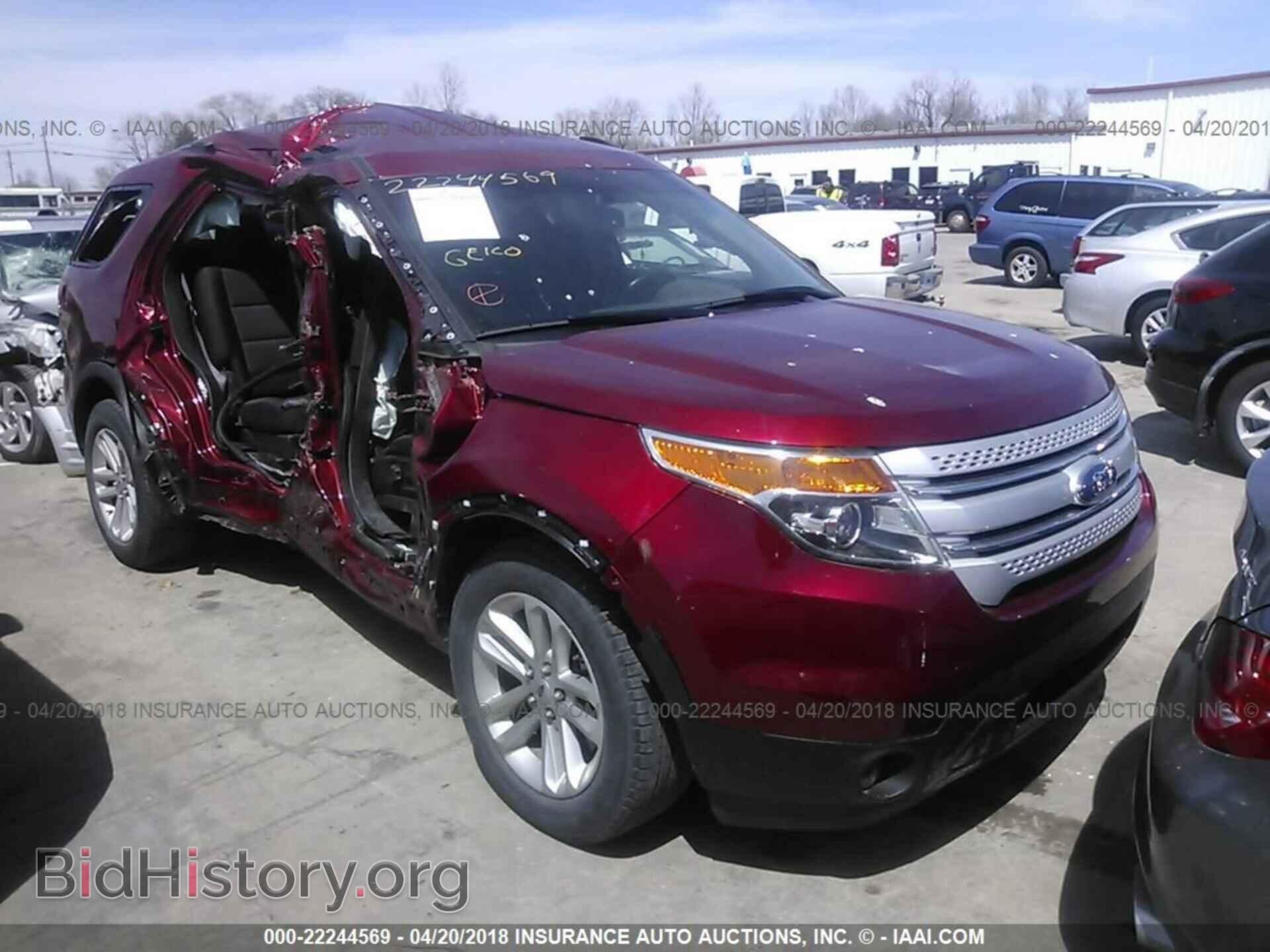 Фотография 1FM5K7D83EGA62477 - FORD EXPLORER 2014