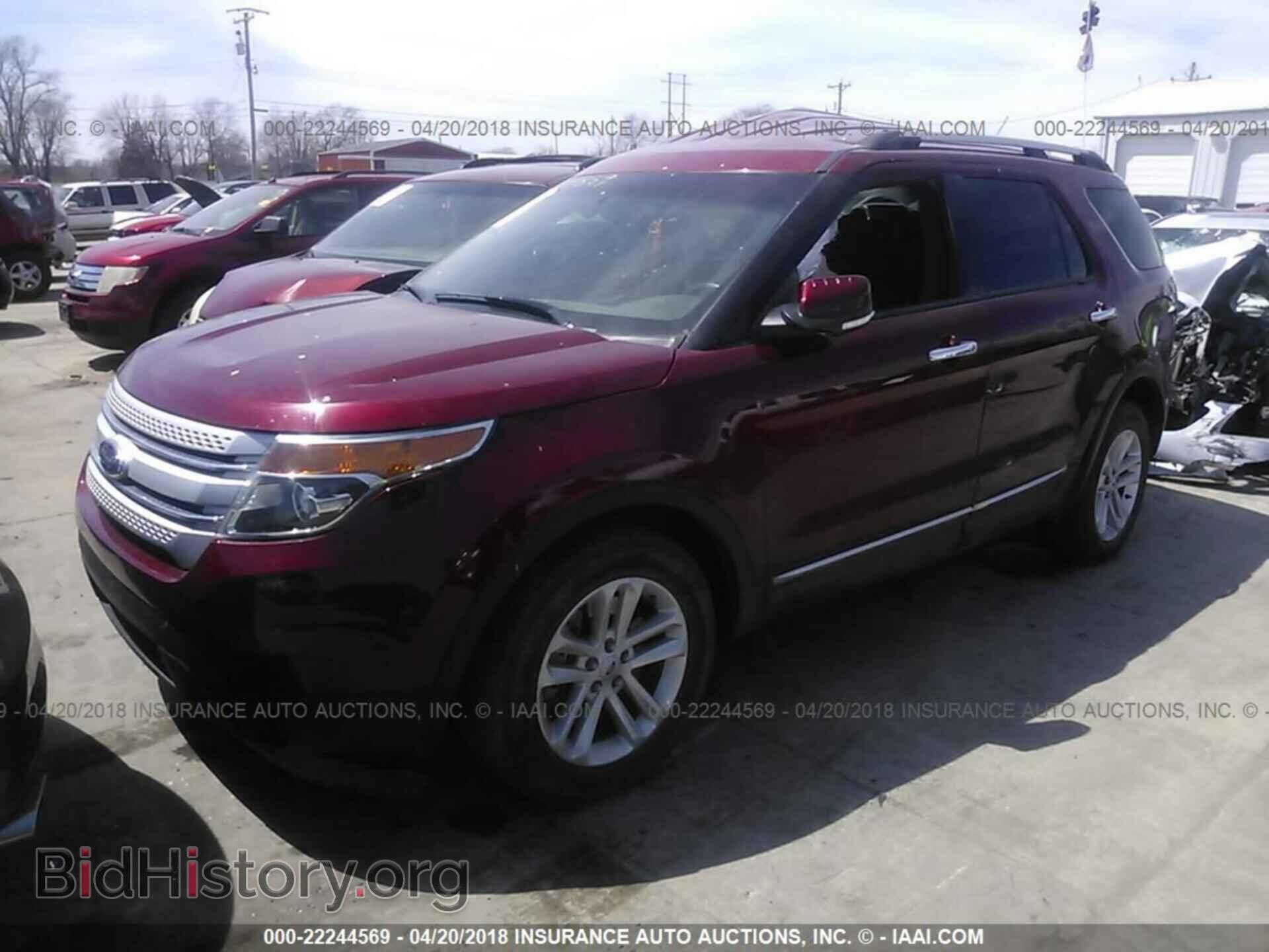 2014 FORD EXPLORER - VIN: 1FM5K7D83EGA62477 - Фото 2
