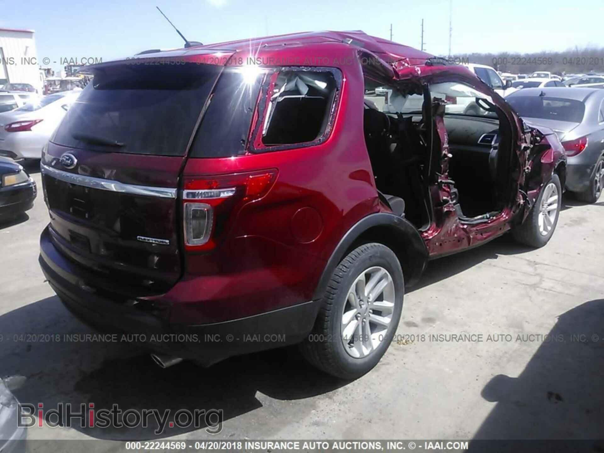 2014 FORD EXPLORER - VIN: 1FM5K7D83EGA62477 - Фото 4
