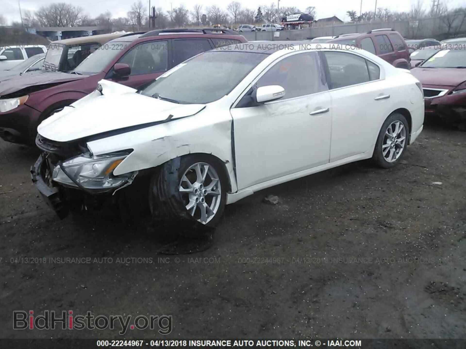 2012 Nissan Maxima - VIN: 1N4AA5AP6CC831456 - Фото 2