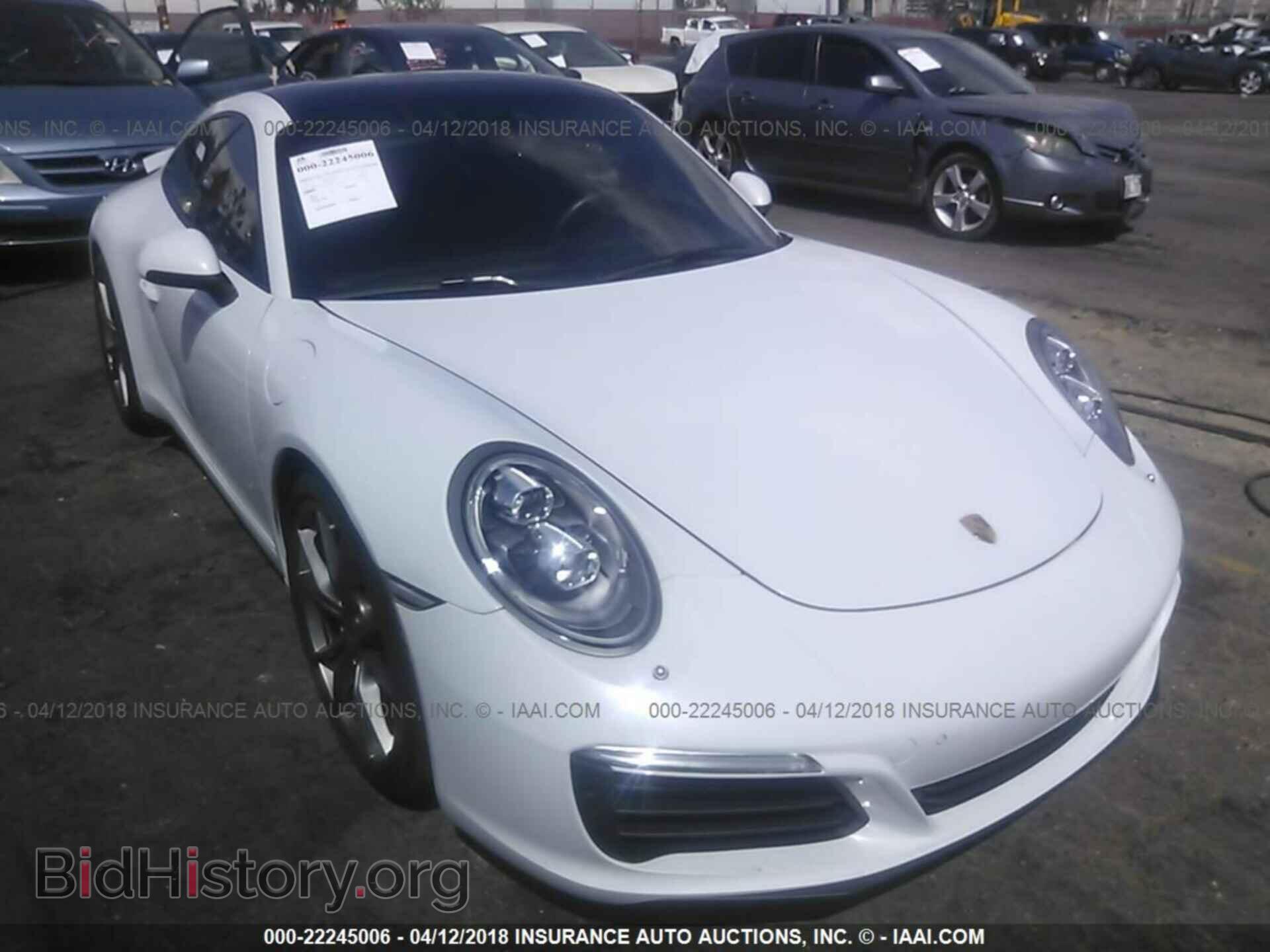 Фотография WP0AA2A90HS106250 - Porsche 911 2017