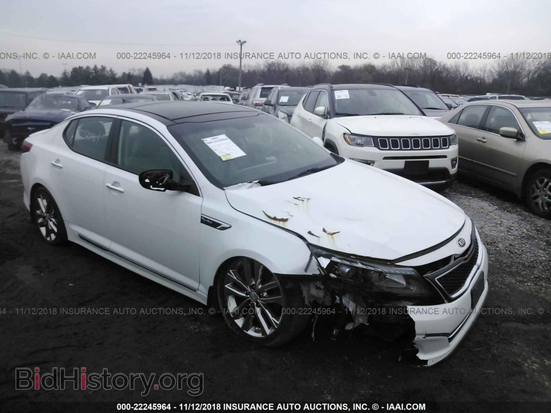 Фотография 5XXGR4A66EG294718 - Kia Optima 2014
