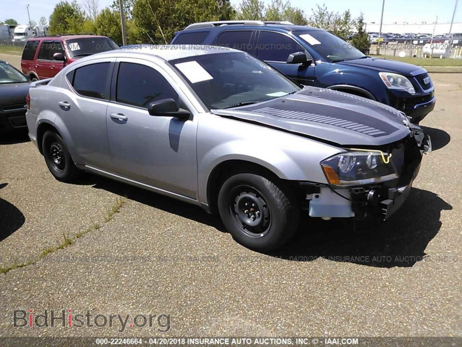 Фотография 1C3CDZAG4EN132744 - Dodge Avenger 2014