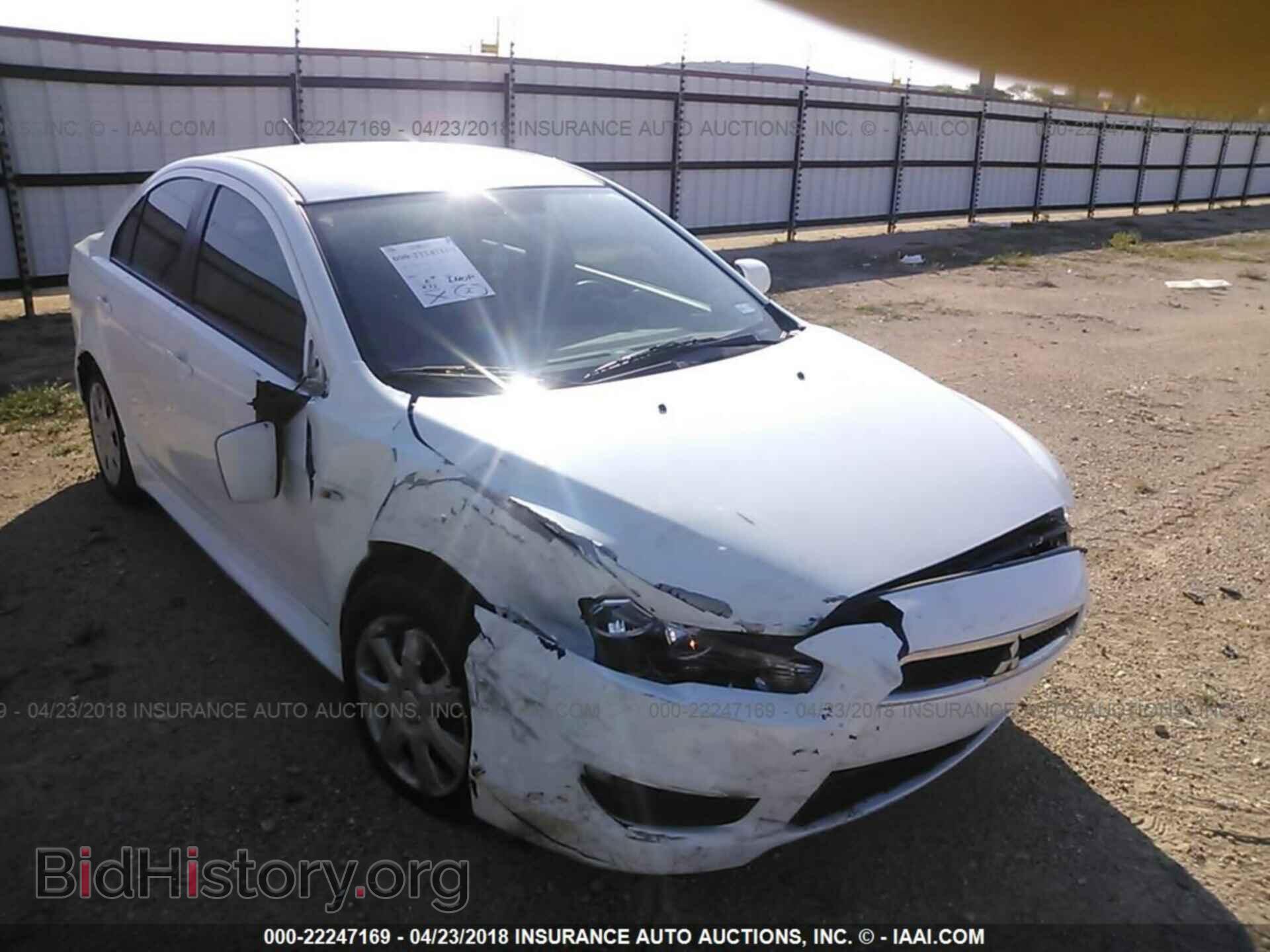 Фотография JA32U2FU5CU031159 - Mitsubishi Lancer 2012