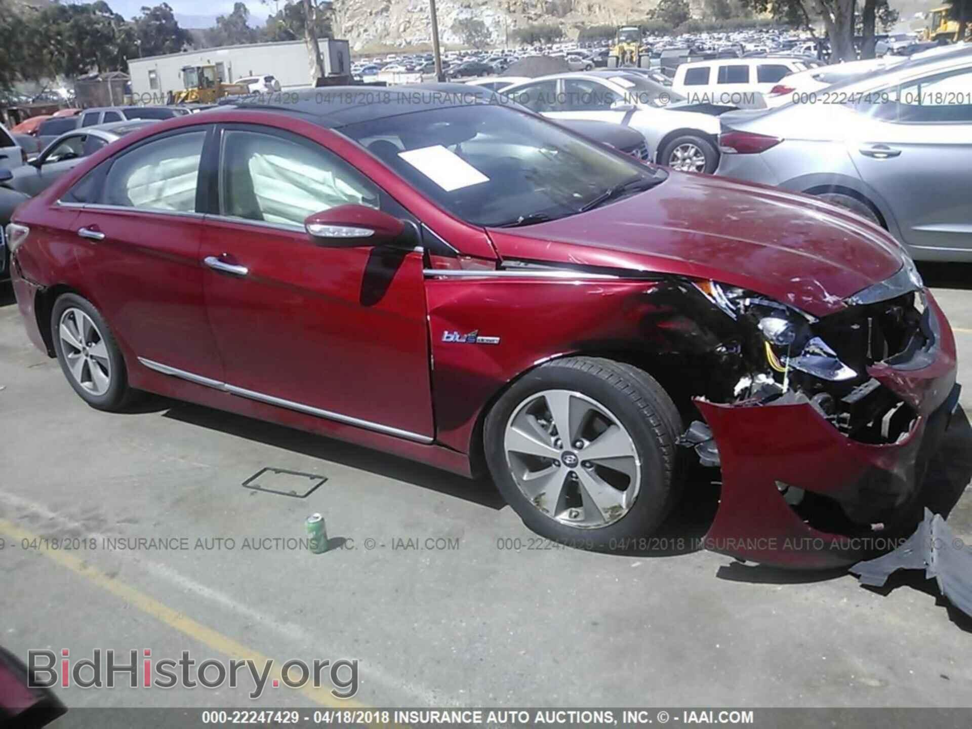 Фотография KMHEC4A44CA054885 - Hyundai Sonata 2012