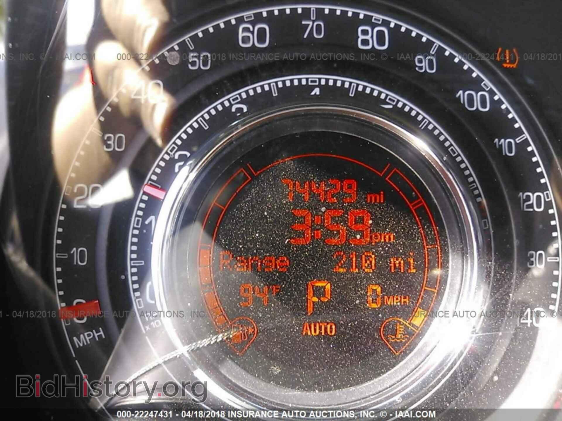 2012 Fiat 500 - VIN: 3C3CFFBR2CT296161 - Фото 7