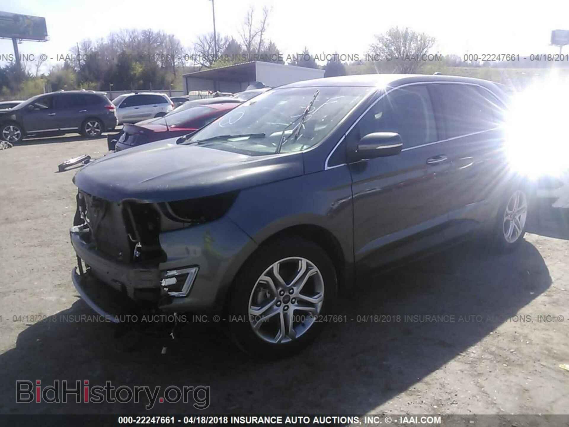 2015 Ford Edge - VIN: 2FMTK3K94FBC20328 - Photo 2