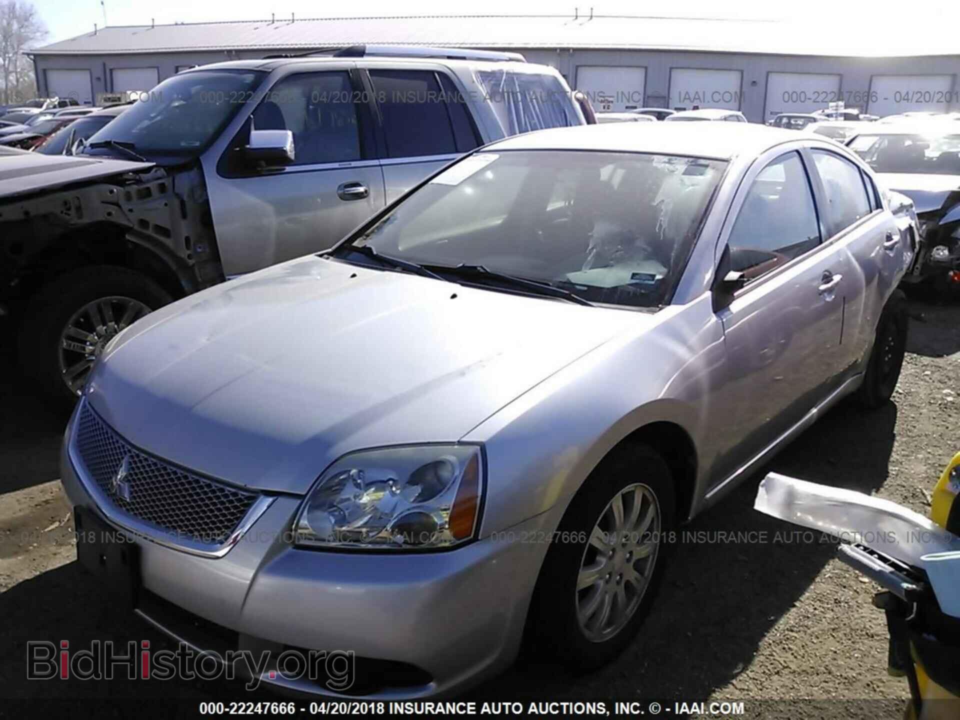 2012 Mitsubishi Galant - VIN: 4A32B2FF0CE006265 - Фото 2