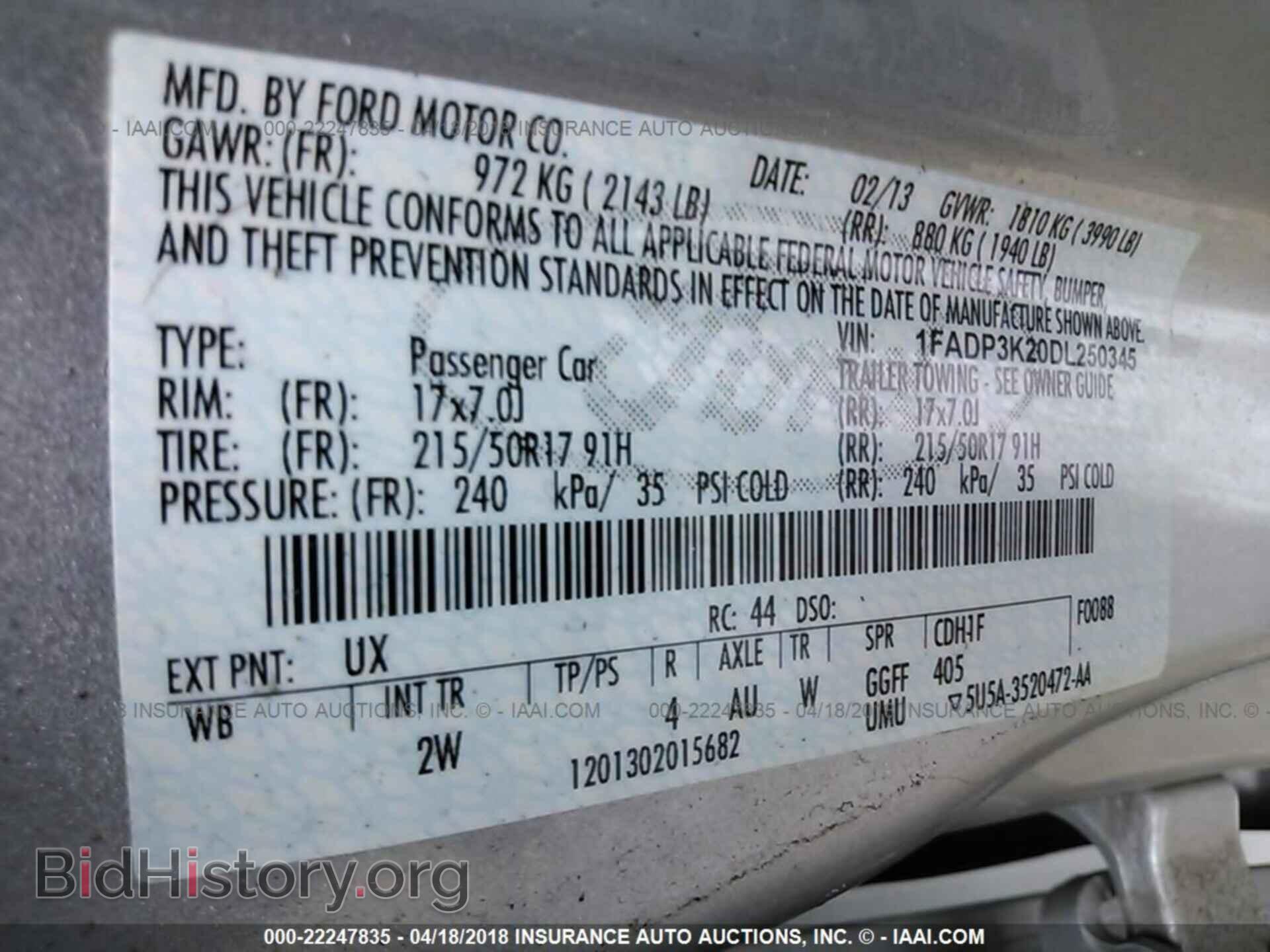 2013 Ford Focus - VIN: 1FADP3K20DL250345 - Photo 9