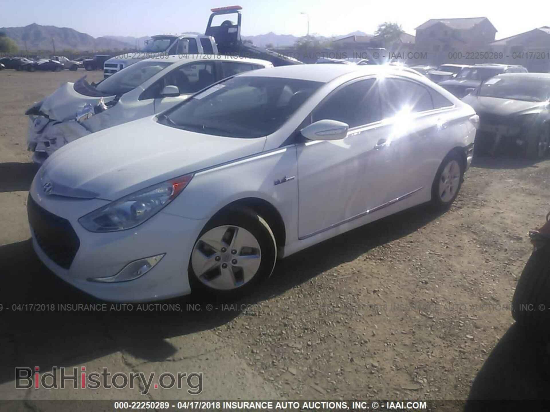 2012 Hyundai Sonata - VIN: KMHEC4A43CA022302 - Фото 2