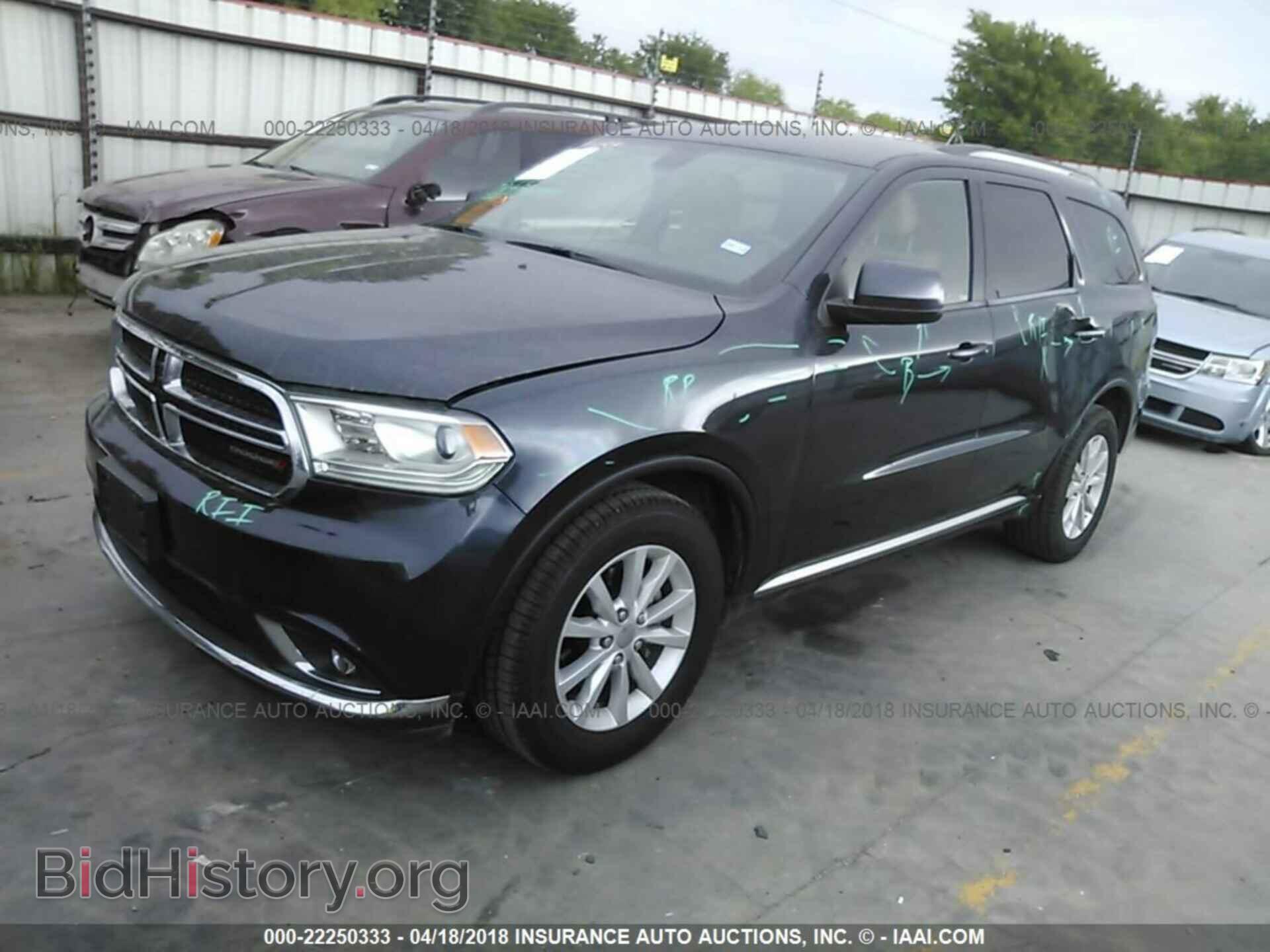 2014 Dodge Durango - VIN: 1C4RDHAG2EC481932 - Photo 2