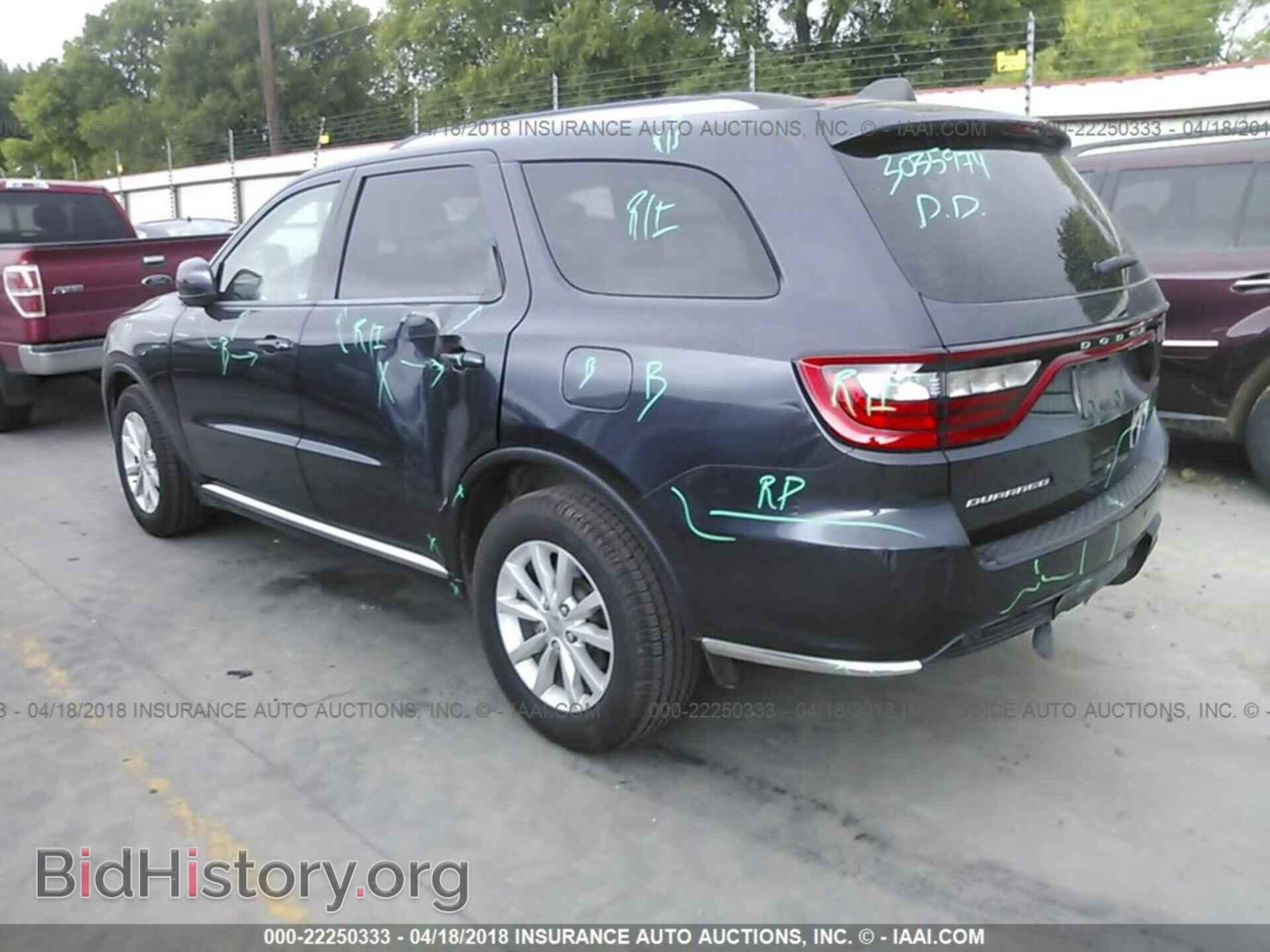 2014 Dodge Durango - VIN: 1C4RDHAG2EC481932 - Photo 3