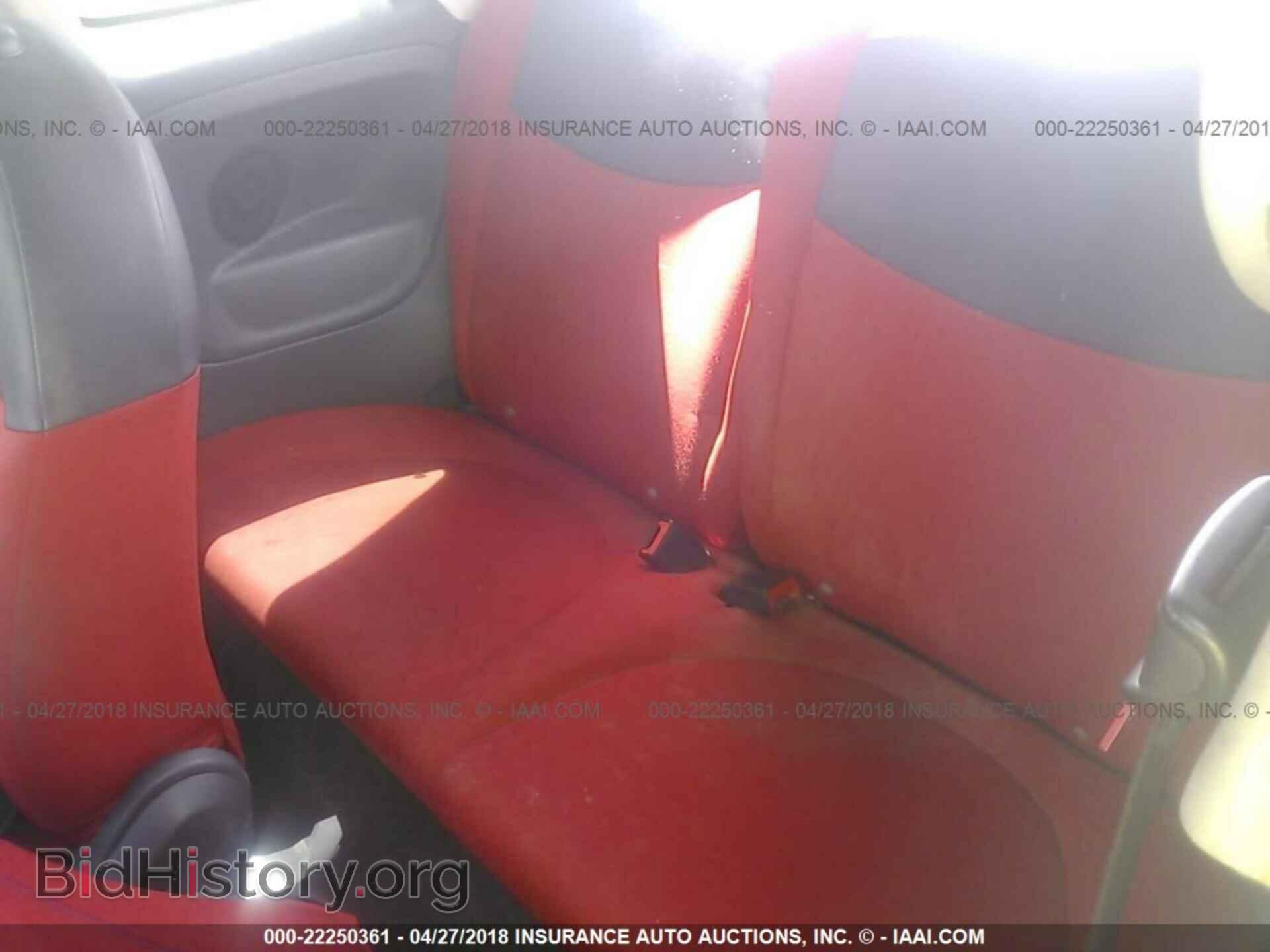 2012 Fiat 500 - VIN: 3C3CFFAR8CT212569 - Фото 8