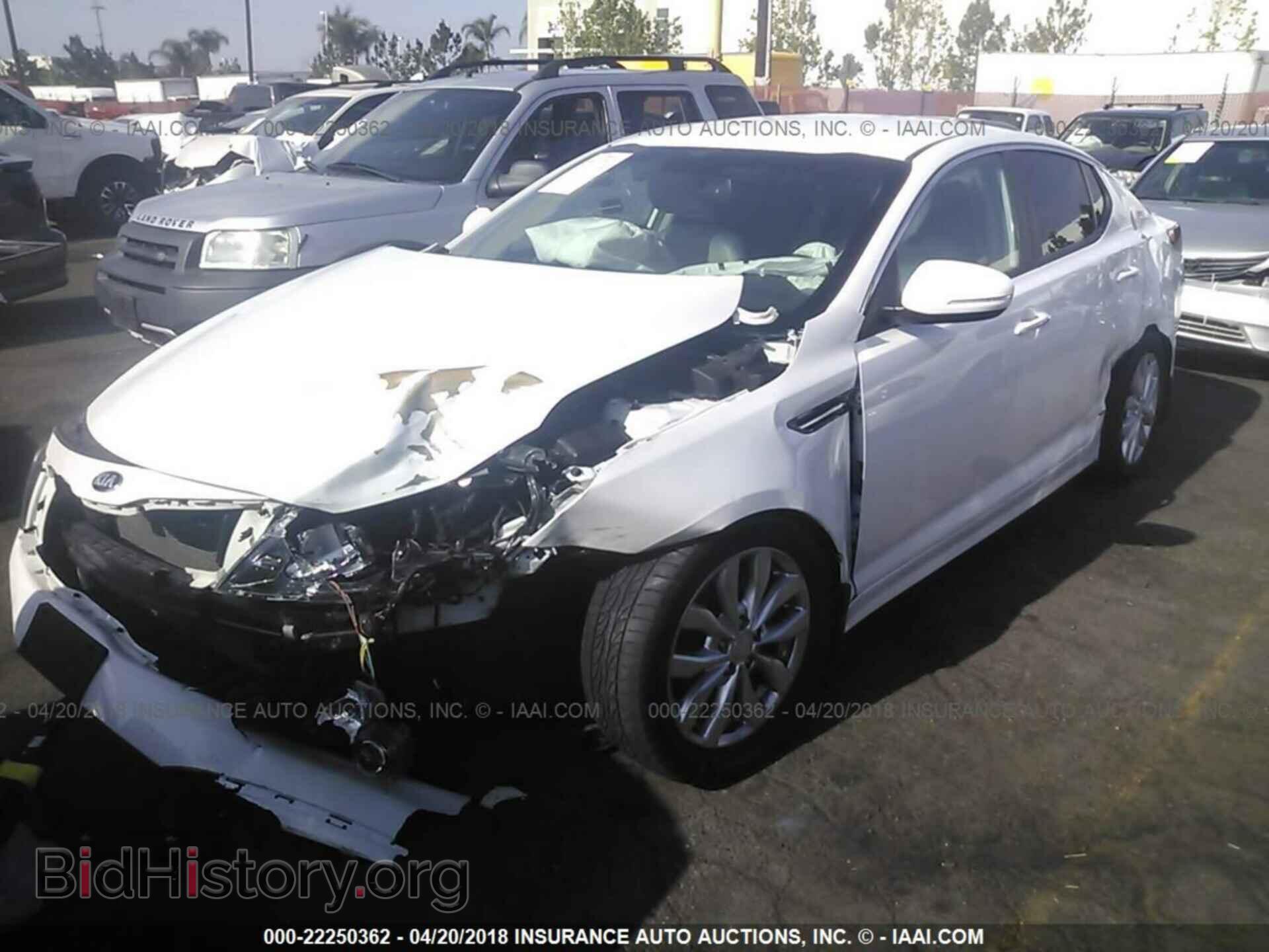 2014 Kia Optima - VIN: 5XXGN4A78EG315475 - Фото 2