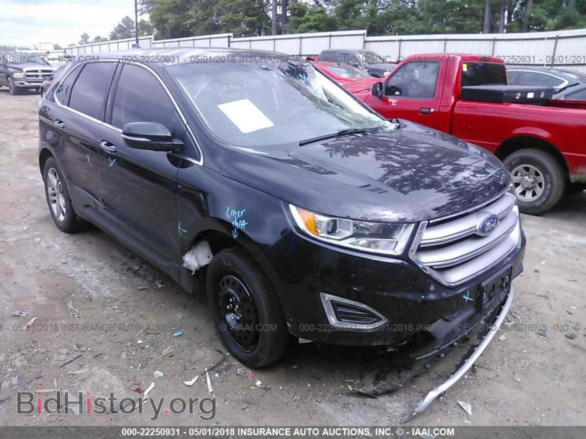 Фотография 2FMPK3K96HBB52974 - Ford Edge 2017