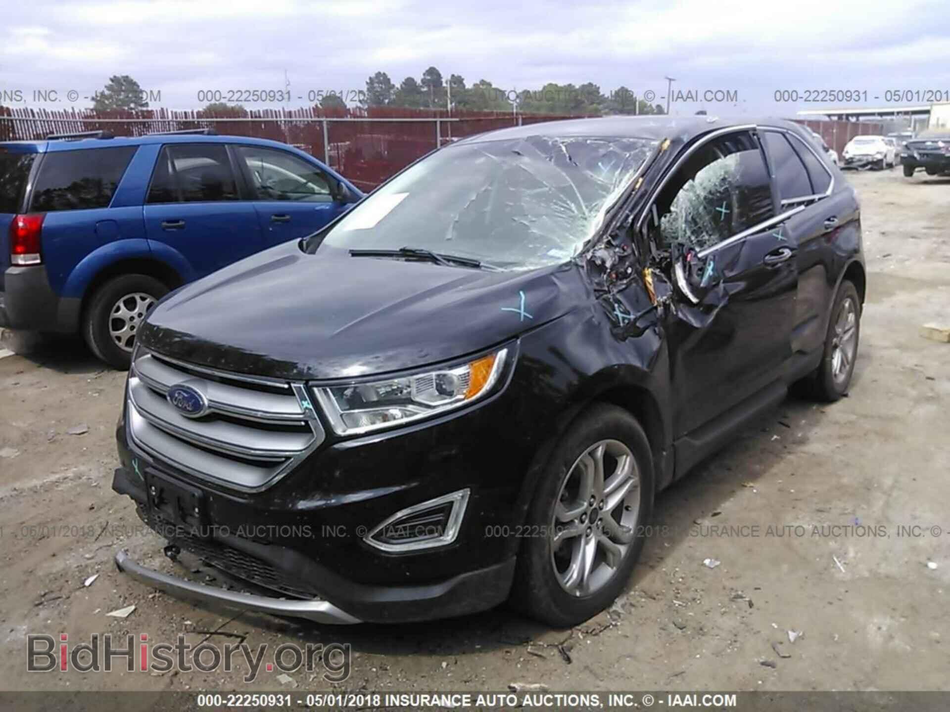 2017 Ford Edge - VIN: 2FMPK3K96HBB52974 - Фото 2