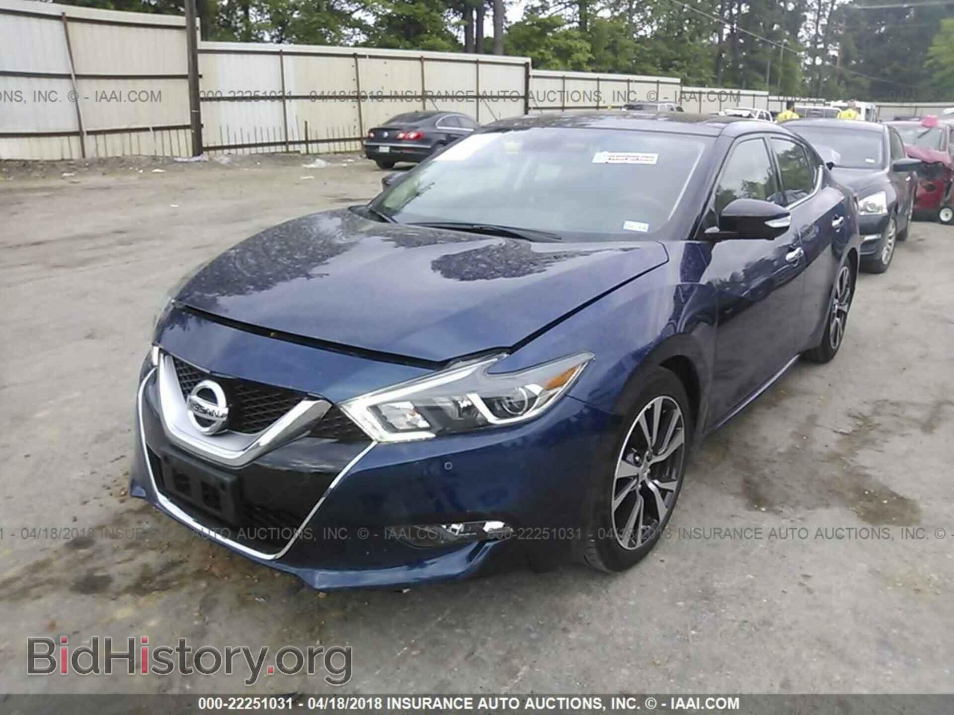 2017 Nissan Maxima - VIN: 1N4AA6AP1HC436467 - Фото 2