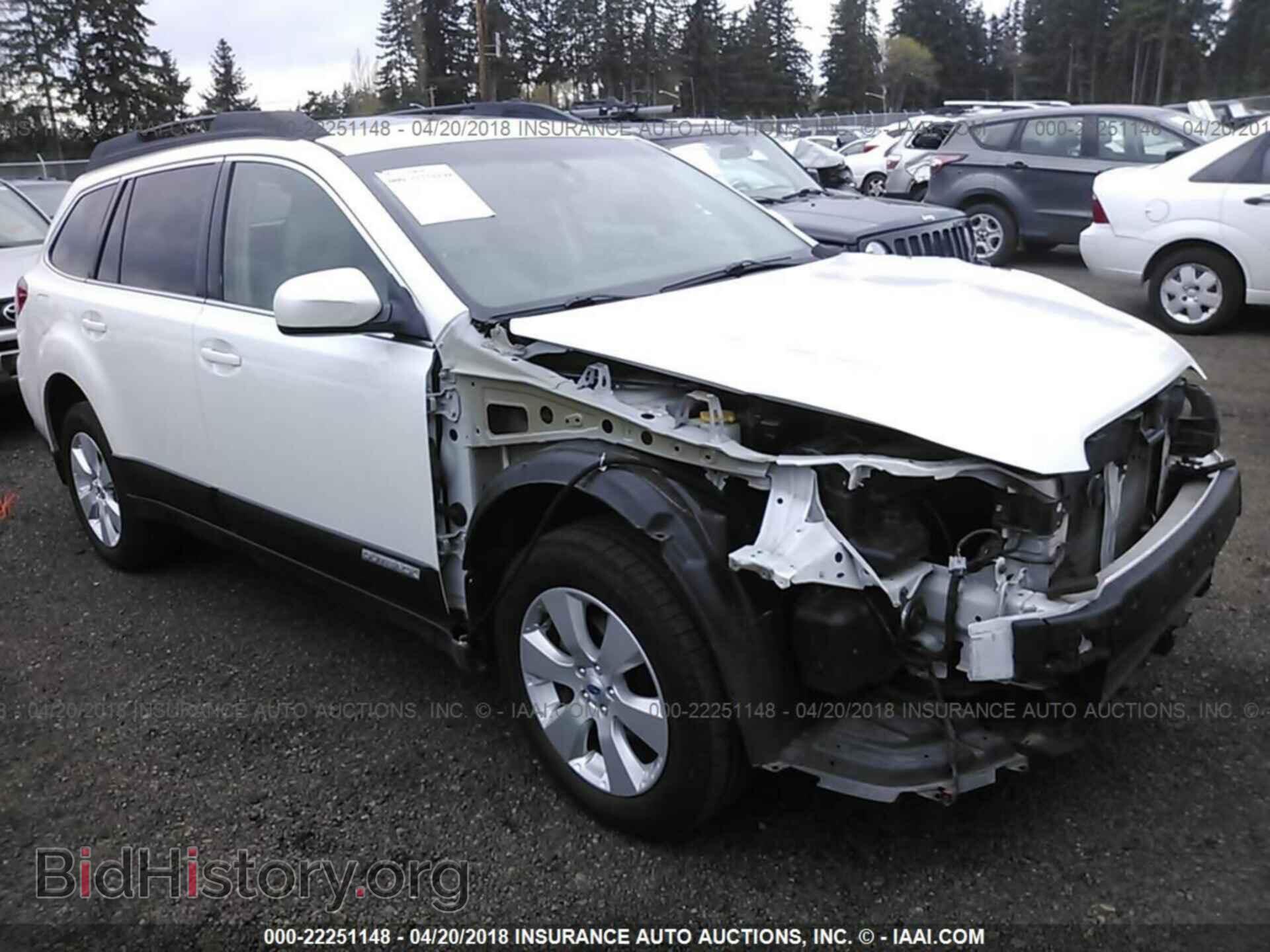 Фотография 4S4BRBKCXC3247445 - Subaru Outback 2012