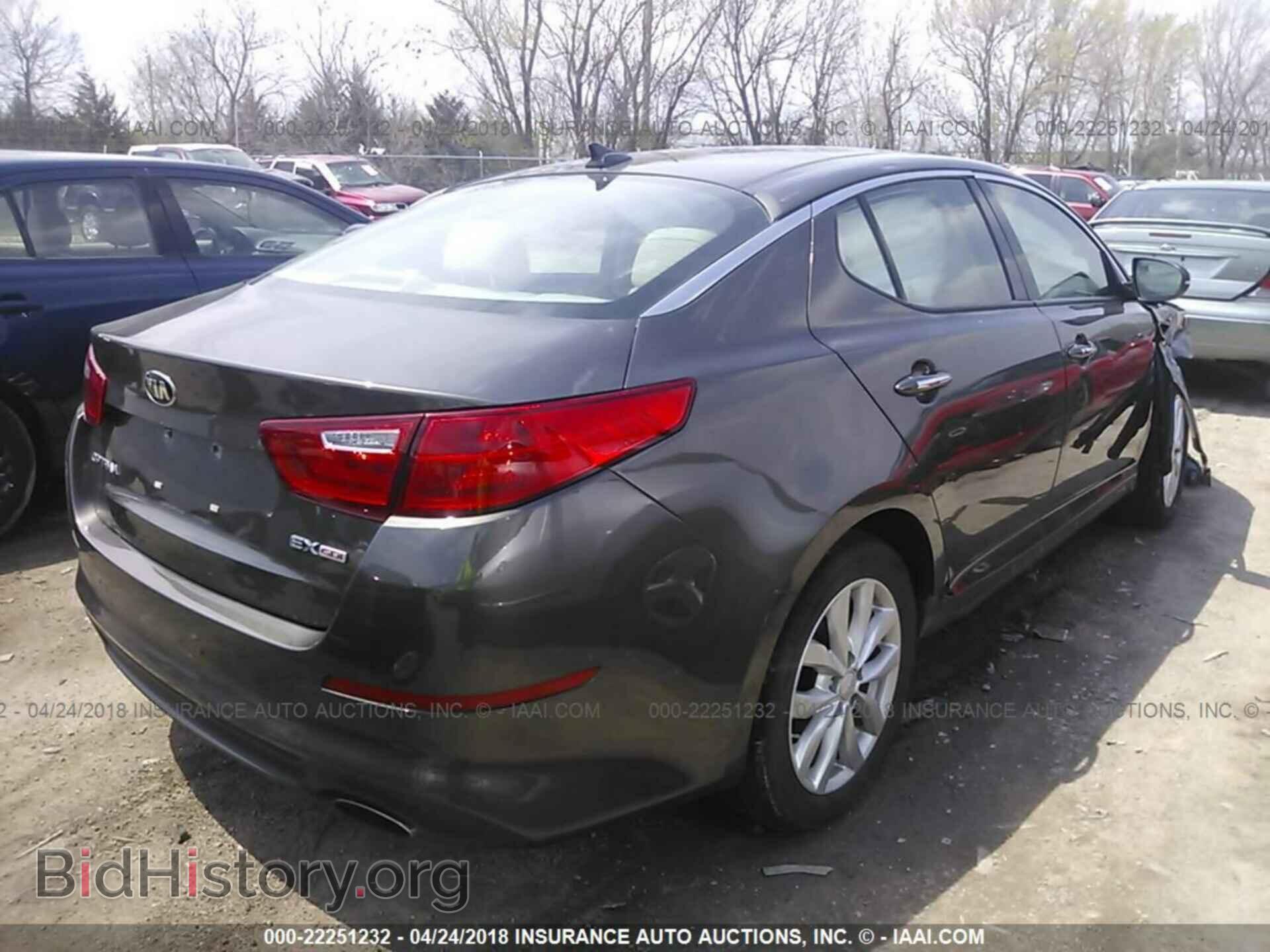 2015 Kia Optima - VIN: 5XXGN4A75FG385212 - Фото 4