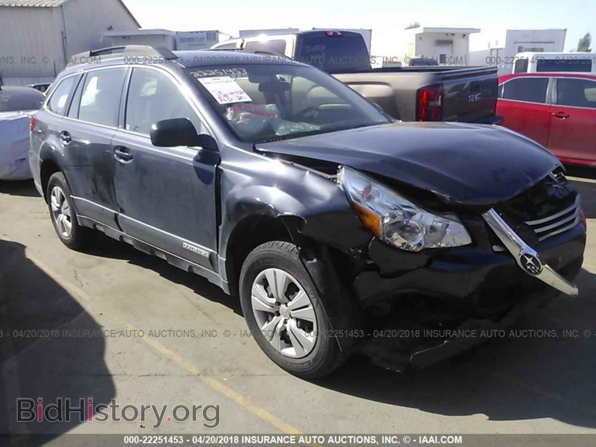 Фотография 4S4BRBAC4B3368391 - Subaru Outback 2011