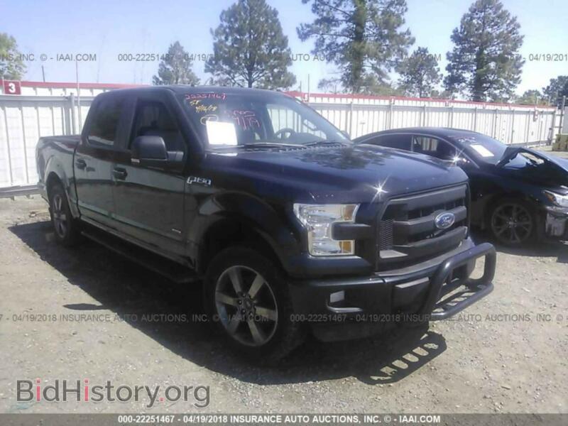2015 Ford F150 (VIN 1FTEW1CP0FKE56757) — фото 1 из 10, IAAI, повреждение: затопление пресной водой