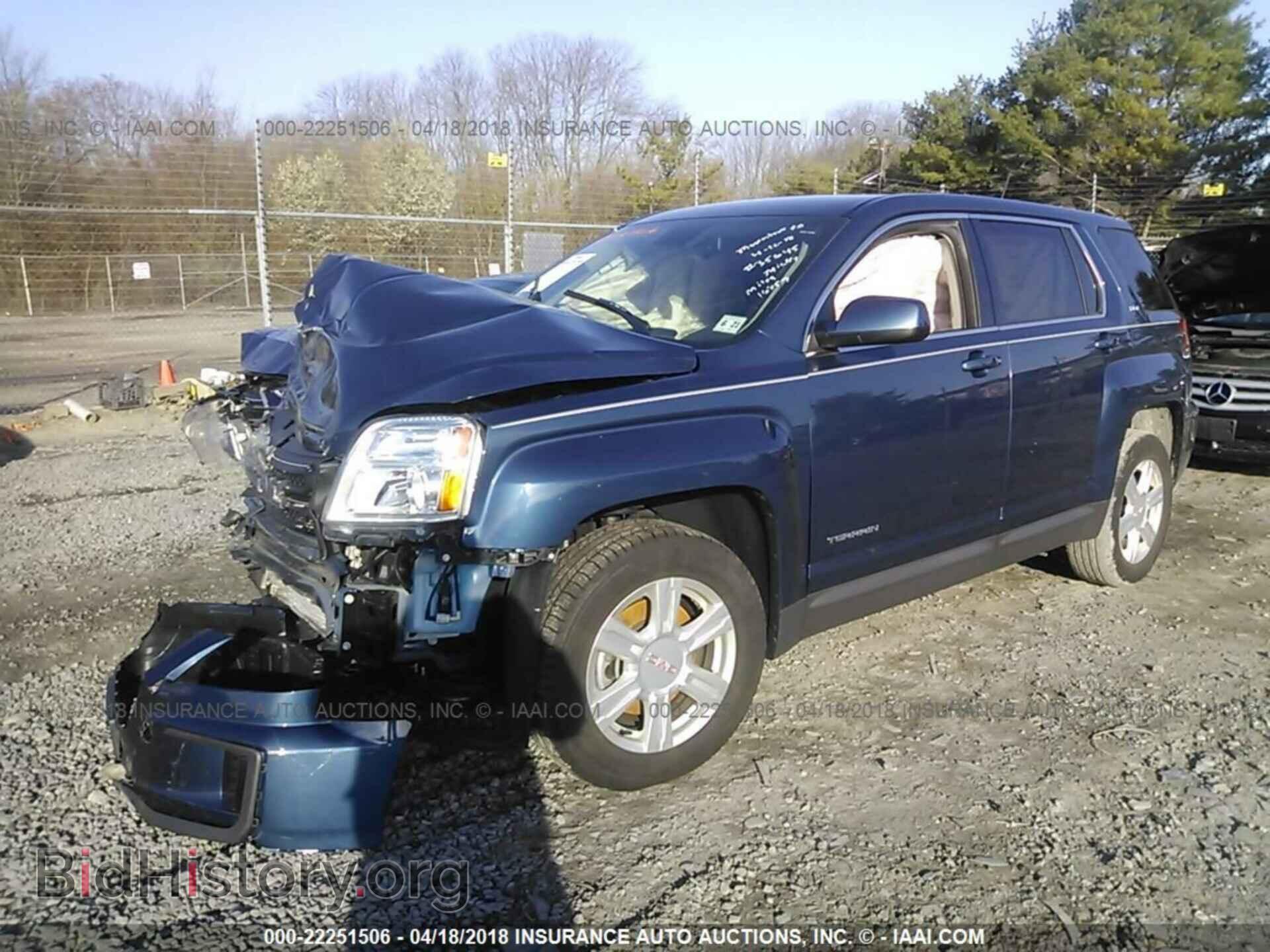 2016 Gmc Terrain - VIN: 2GKALMEK5G6335645 - Фото 2