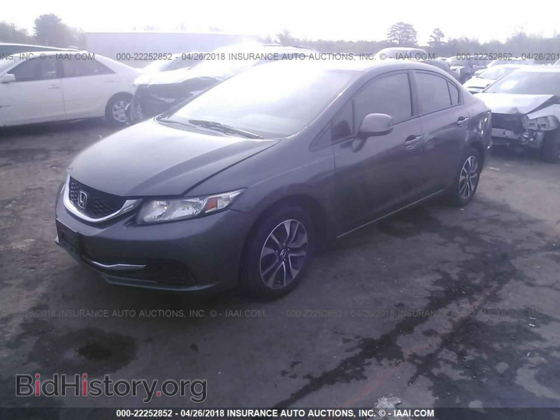 2013 Honda Civic - VIN: 2HGFB2F86DH547077 - Фото 2