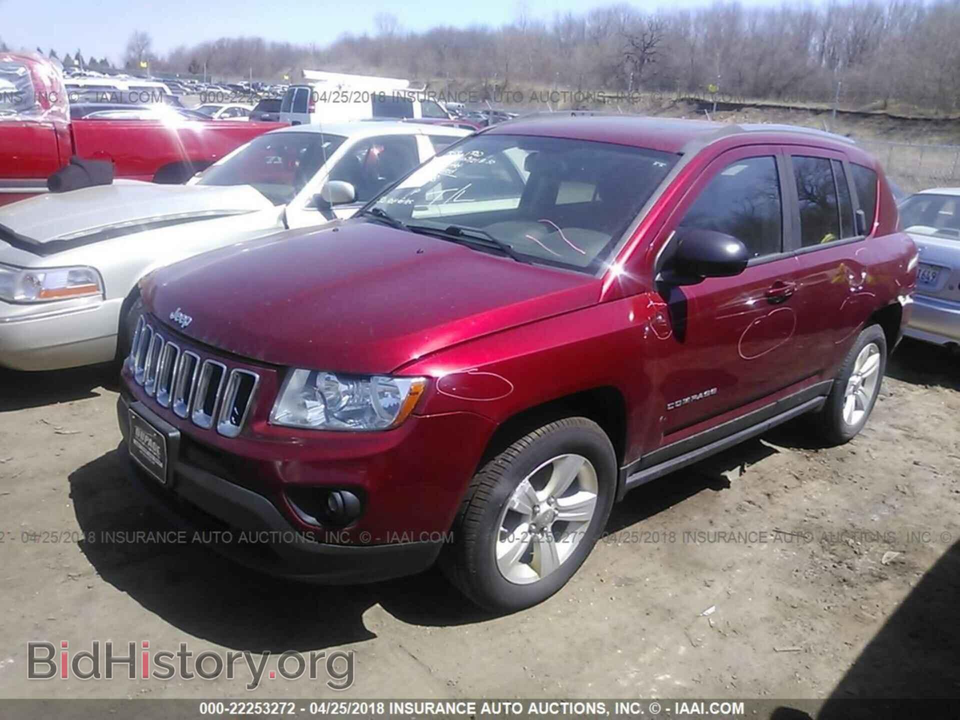 2012 JEEP COMPASS - VIN: 1C4NJDEB3CD689694 - Фото 2