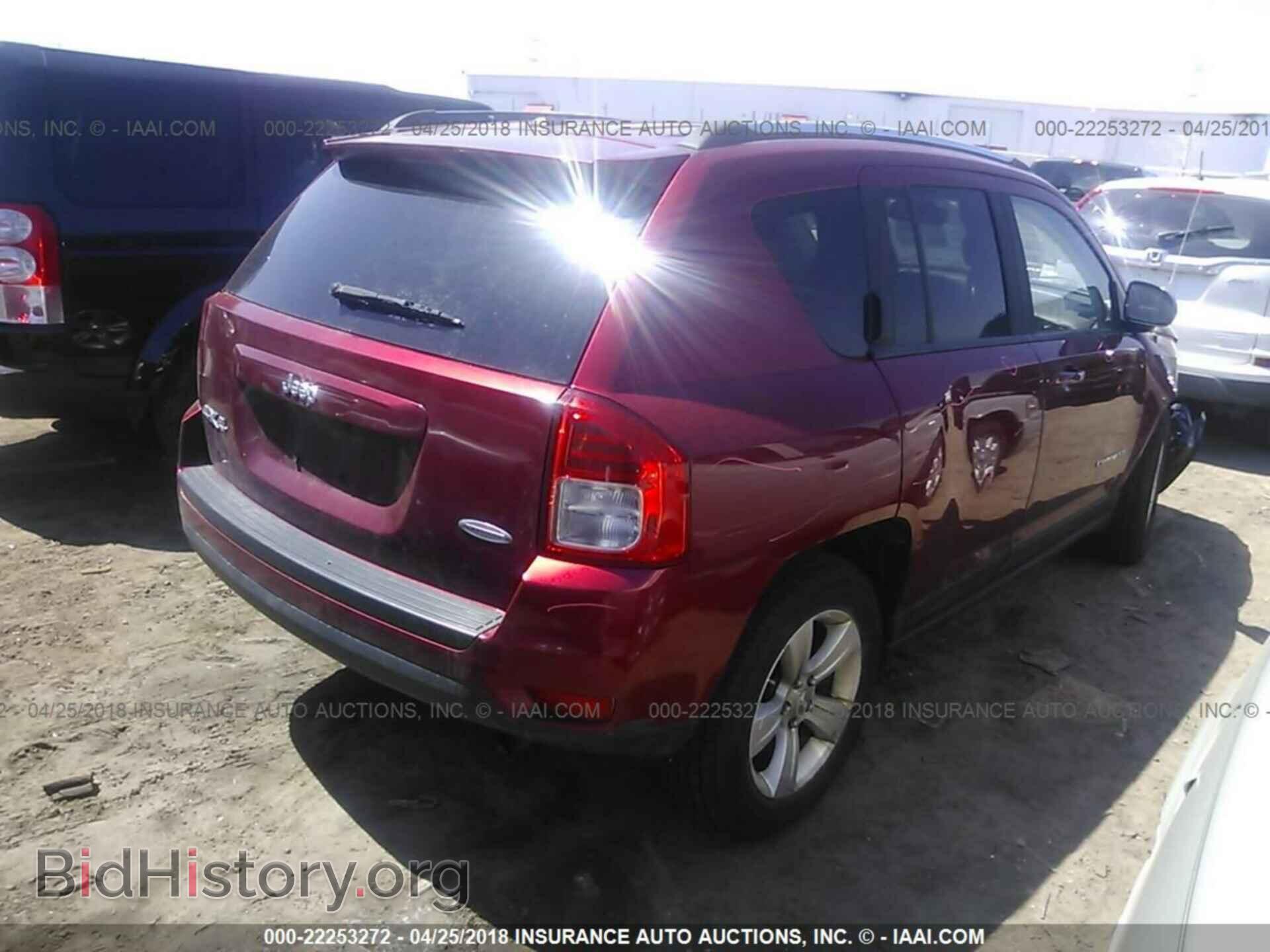 2012 JEEP COMPASS - VIN: 1C4NJDEB3CD689694 - Фото 4