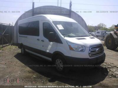 2015 Ford TRANSIT, белый — VIN 1FBZX2CG5FKA24819, IAAI