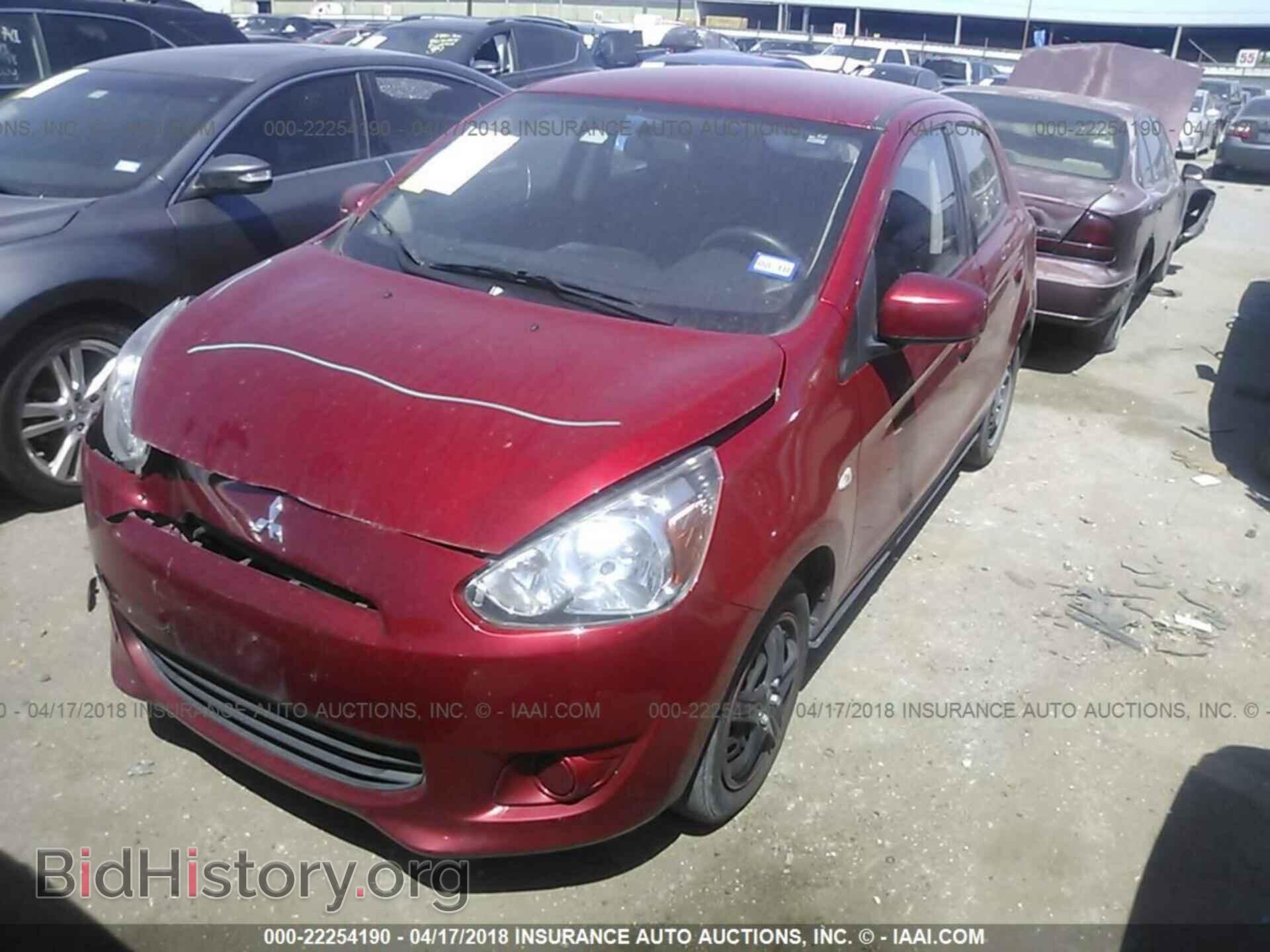 2015 Mitsubishi Mirage - VIN: ML32A3HJ1FH059995 - Фото 2