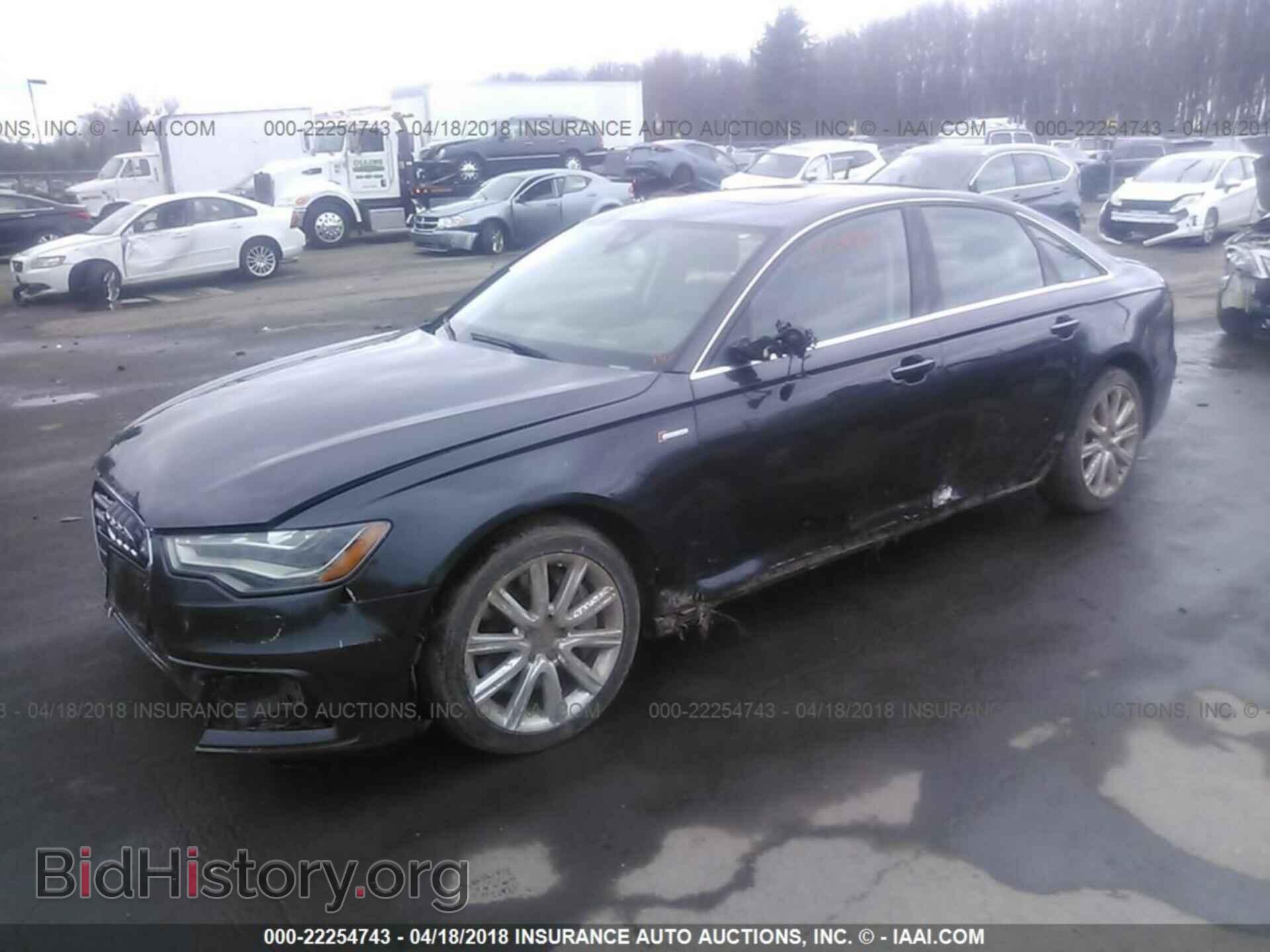 2012 AUDI A6 - VIN: WAUJGAFC0CN173870 - Фото 2