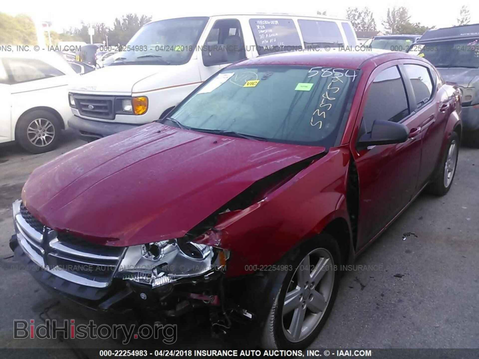 2013 Dodge Avenger - VIN: 1C3CDZAB6DN535854 - Photo 2