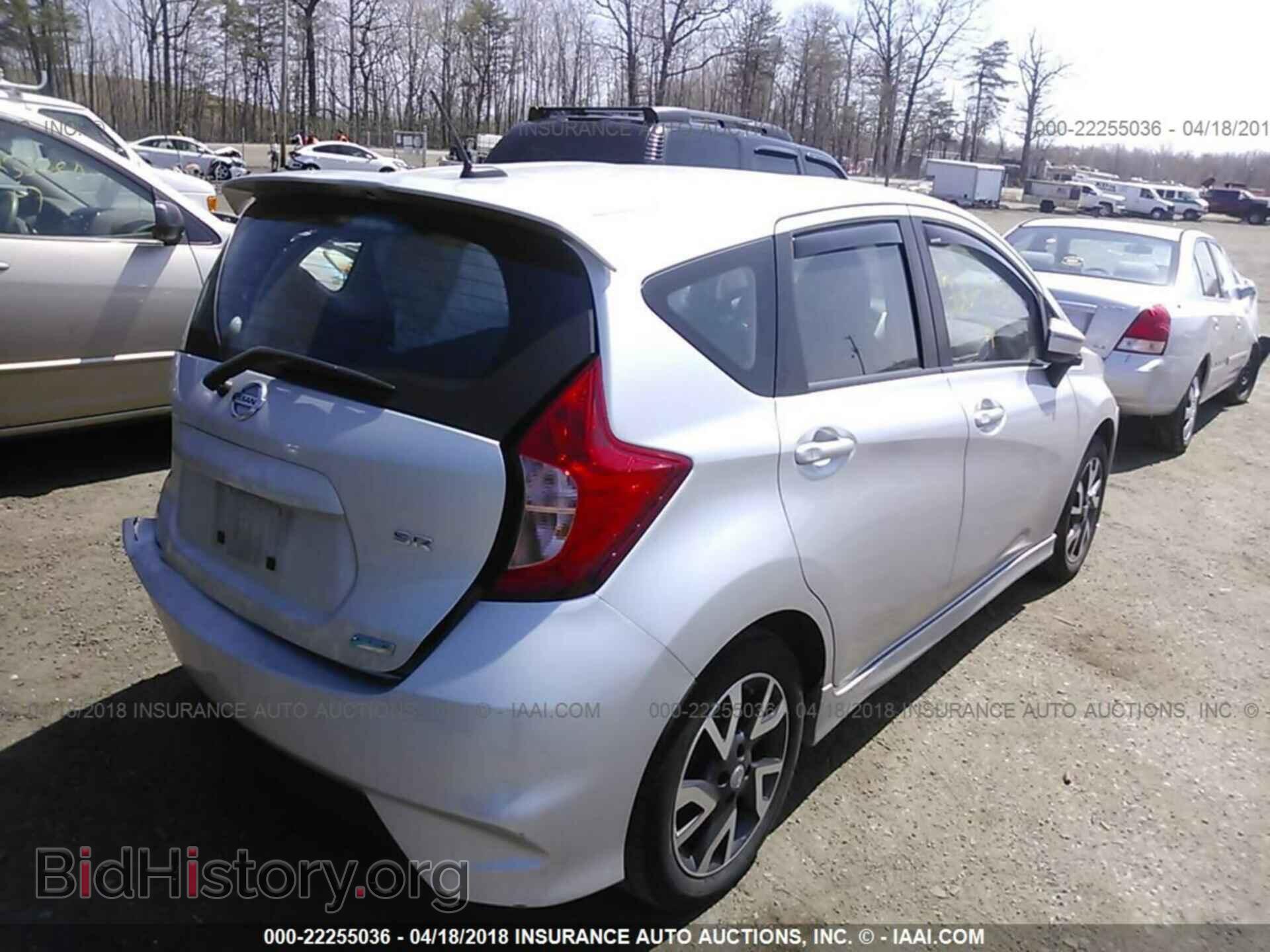 2015 Nissan Versa note - VIN: 3N1CE2CP6FL443660 - Фото 4