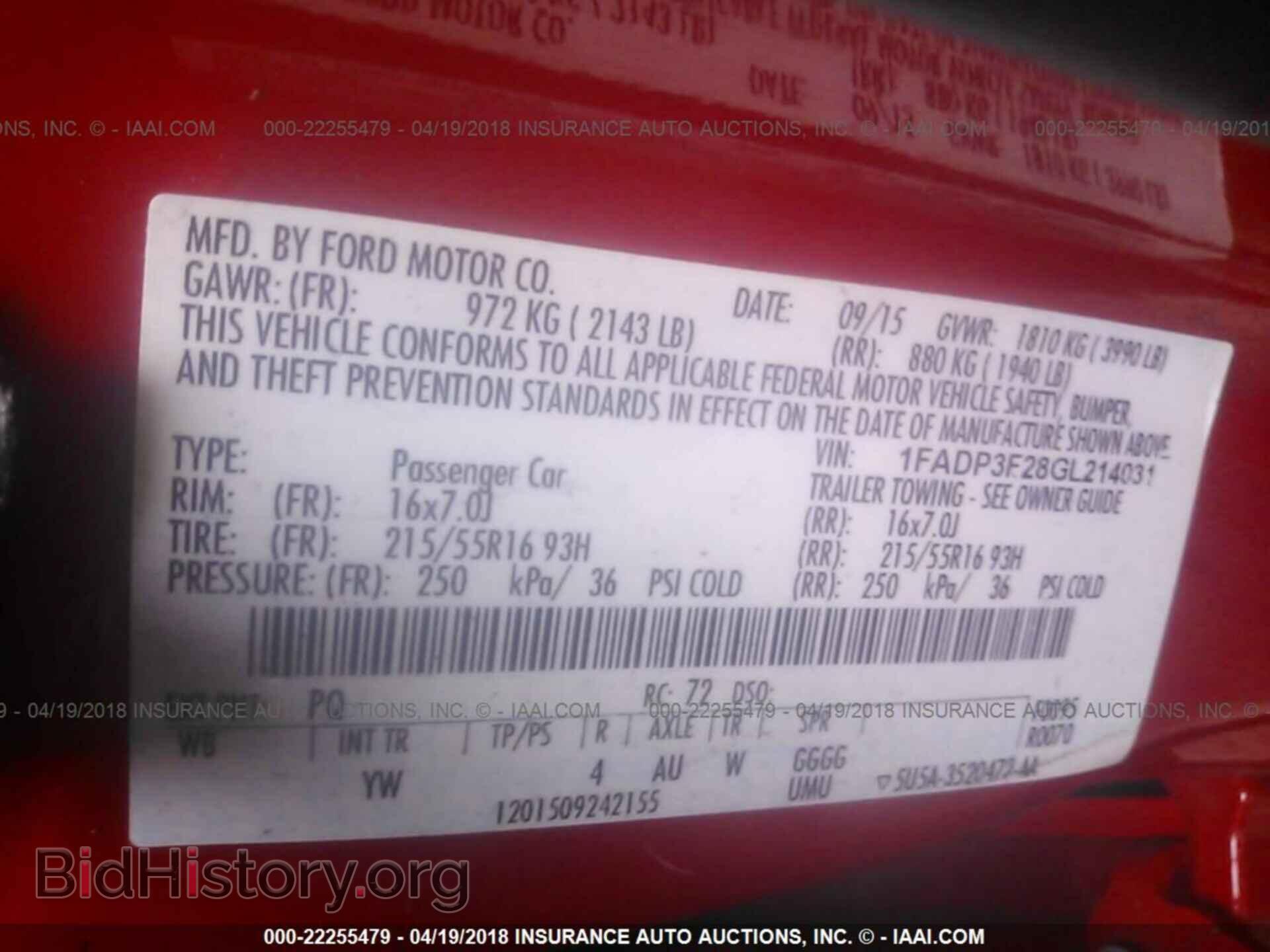 2016 Ford Focus - VIN: 1FADP3F28GL214031 - Photo 9