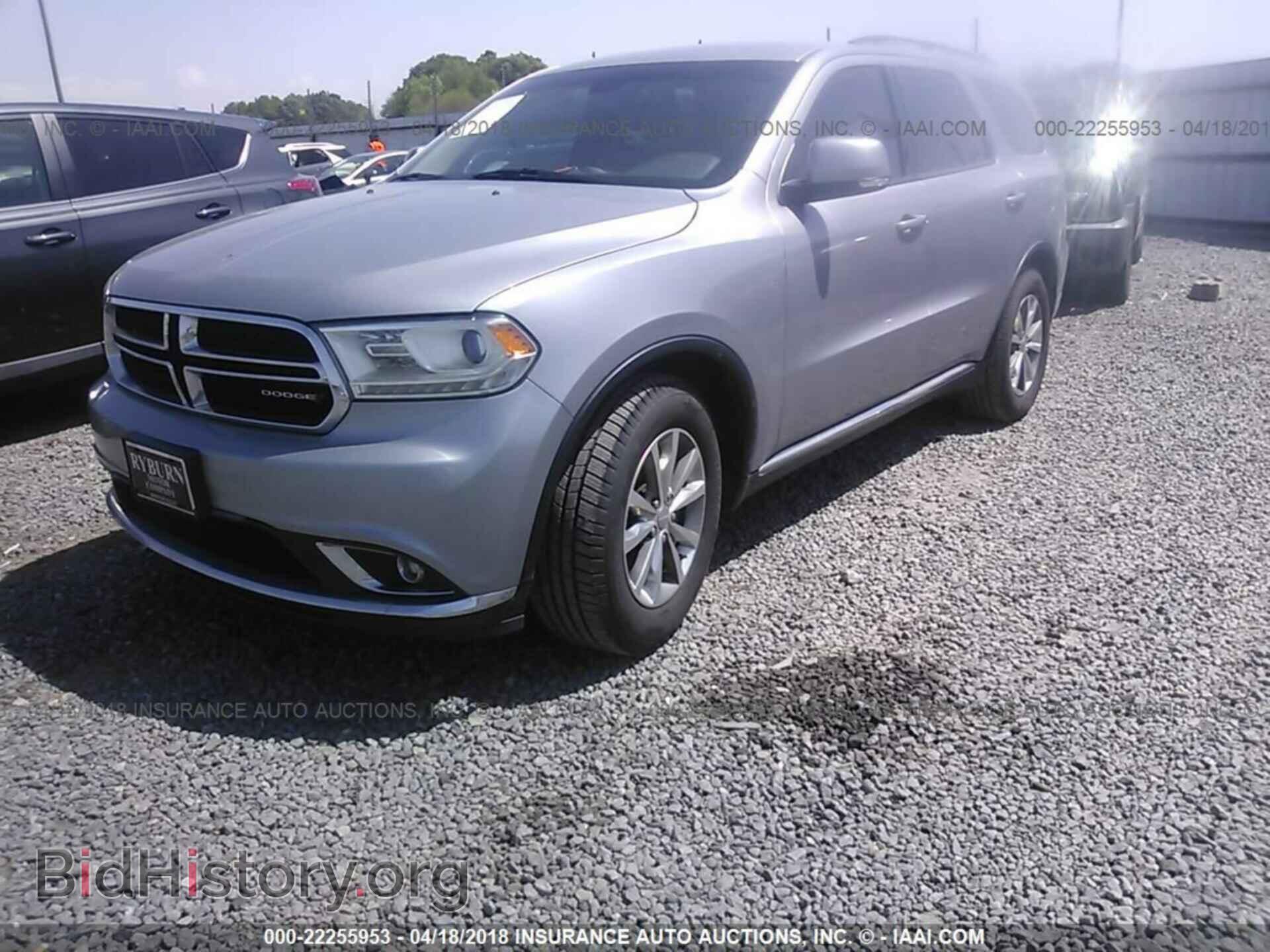 2014 Dodge Durango - VIN: 1C4RDHDG3EC365649 - Фото 2