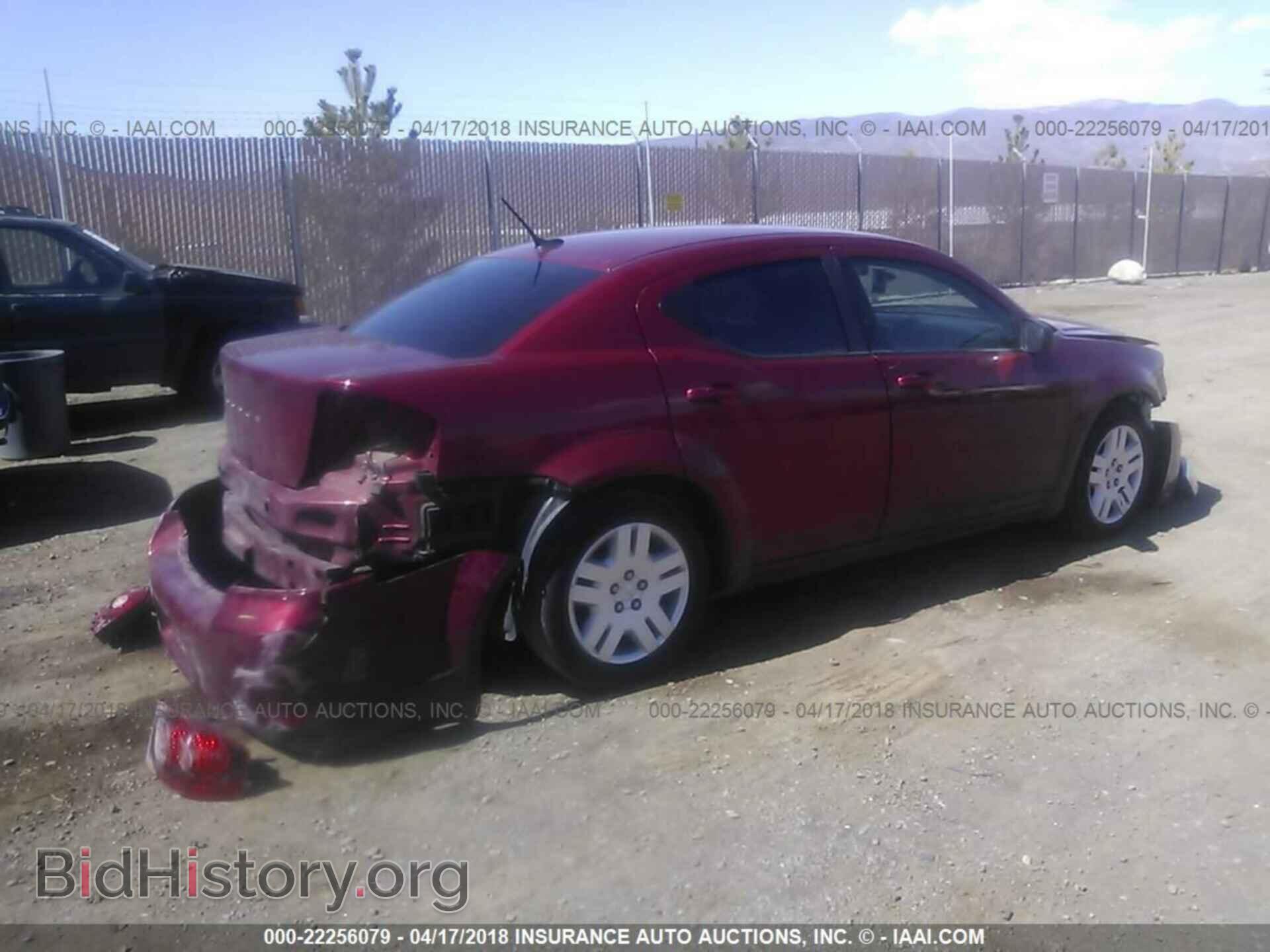 2014 Dodge Avenger - VIN: 1C3CDZABXEN182407 - Фото 4