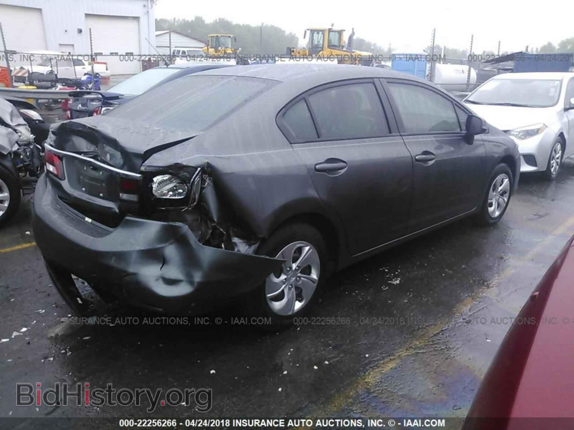 2013 Honda Civic - VIN: 2HGFB2F52DH595696 - Фото 4