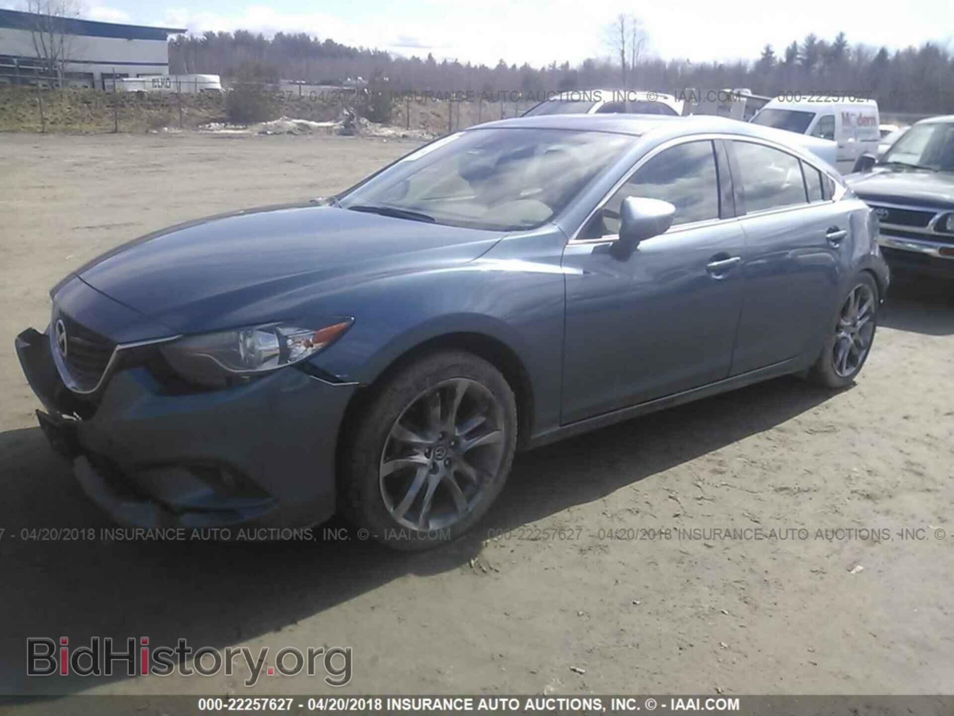 2015 Mazda 6 - VIN: JM1GJ1W5XF1221144 - Фото 2