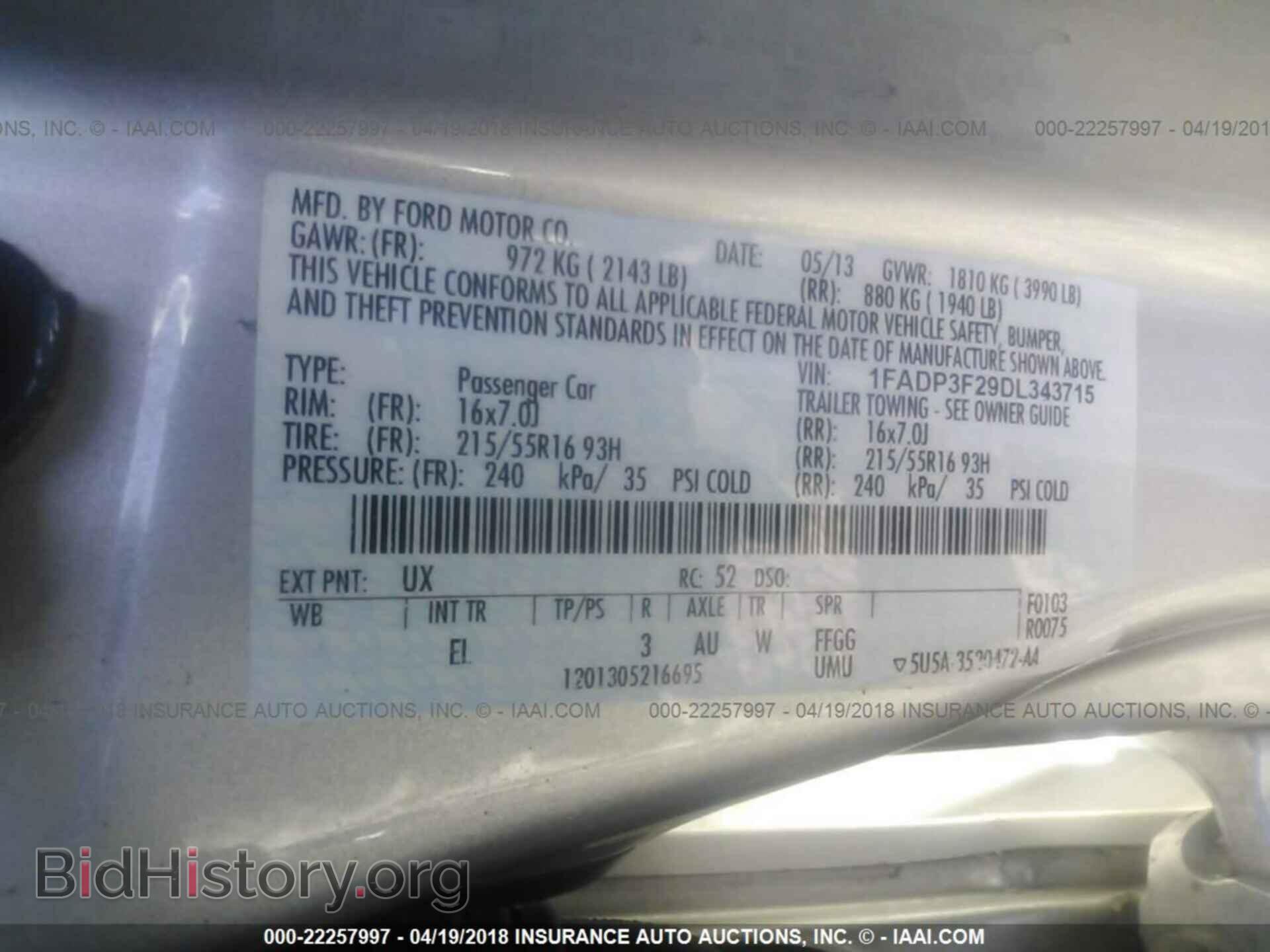 2013 Ford Focus - VIN: 1FADP3F29DL343715 - Photo 9