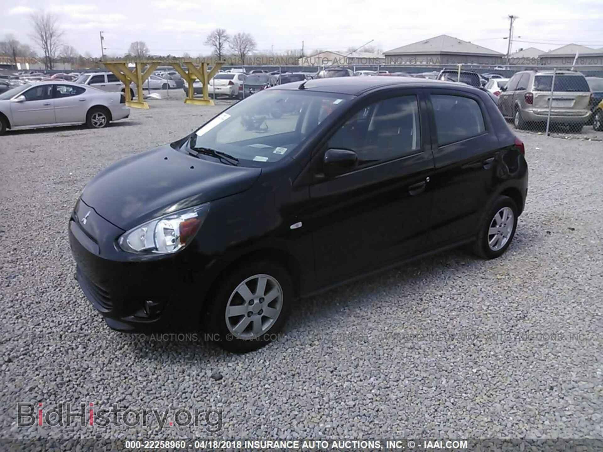2014 Mitsubishi Mirage - VIN: ML32A3HJ1EH005966 - Фото 2