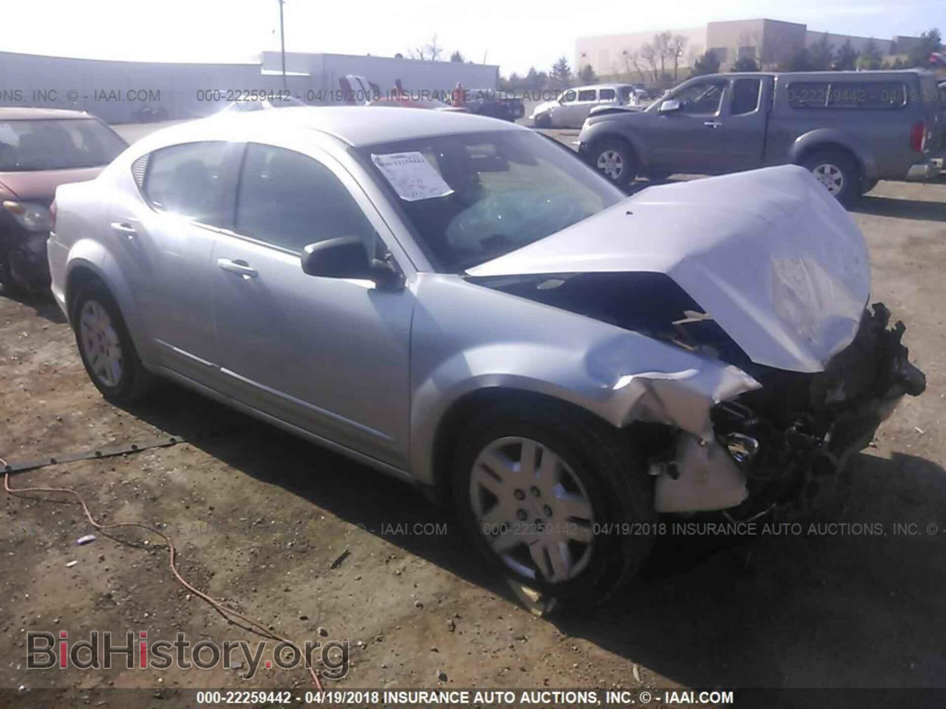 Photo 1C3CDZAB3CN231329 - Dodge Avenger 2012