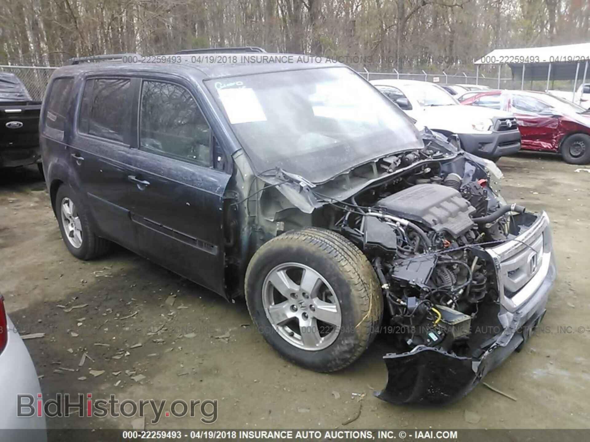Фотография 5FNYF4H58BB048374 - Honda Pilot 2011