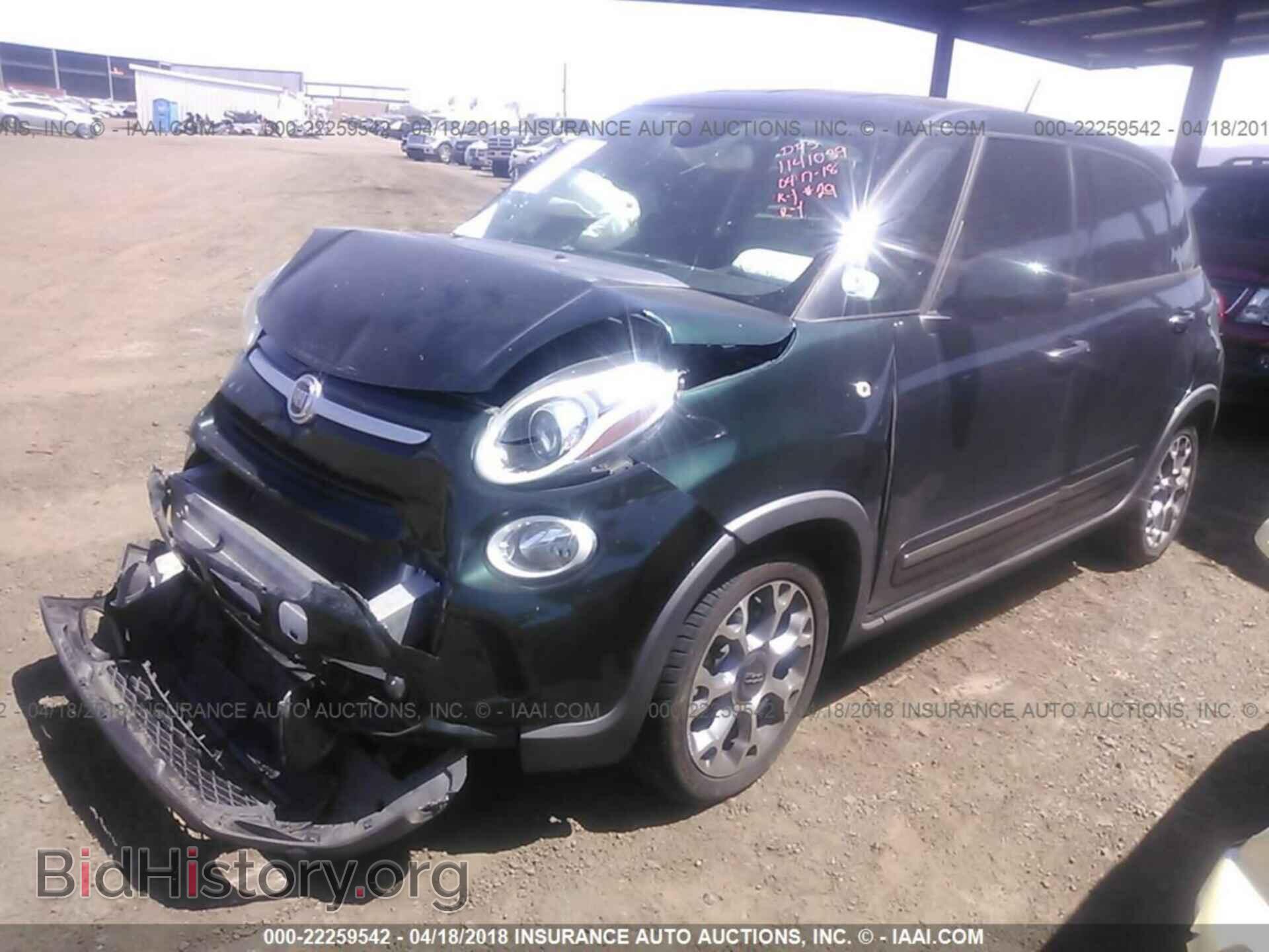 2014 Fiat 500l - VIN: ZFBCFADH0EZ014083 - Фото 2