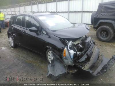 2016 Nissan VERSA NOTE, черный — VIN 3N1CE2CP3GL381801, IAAI