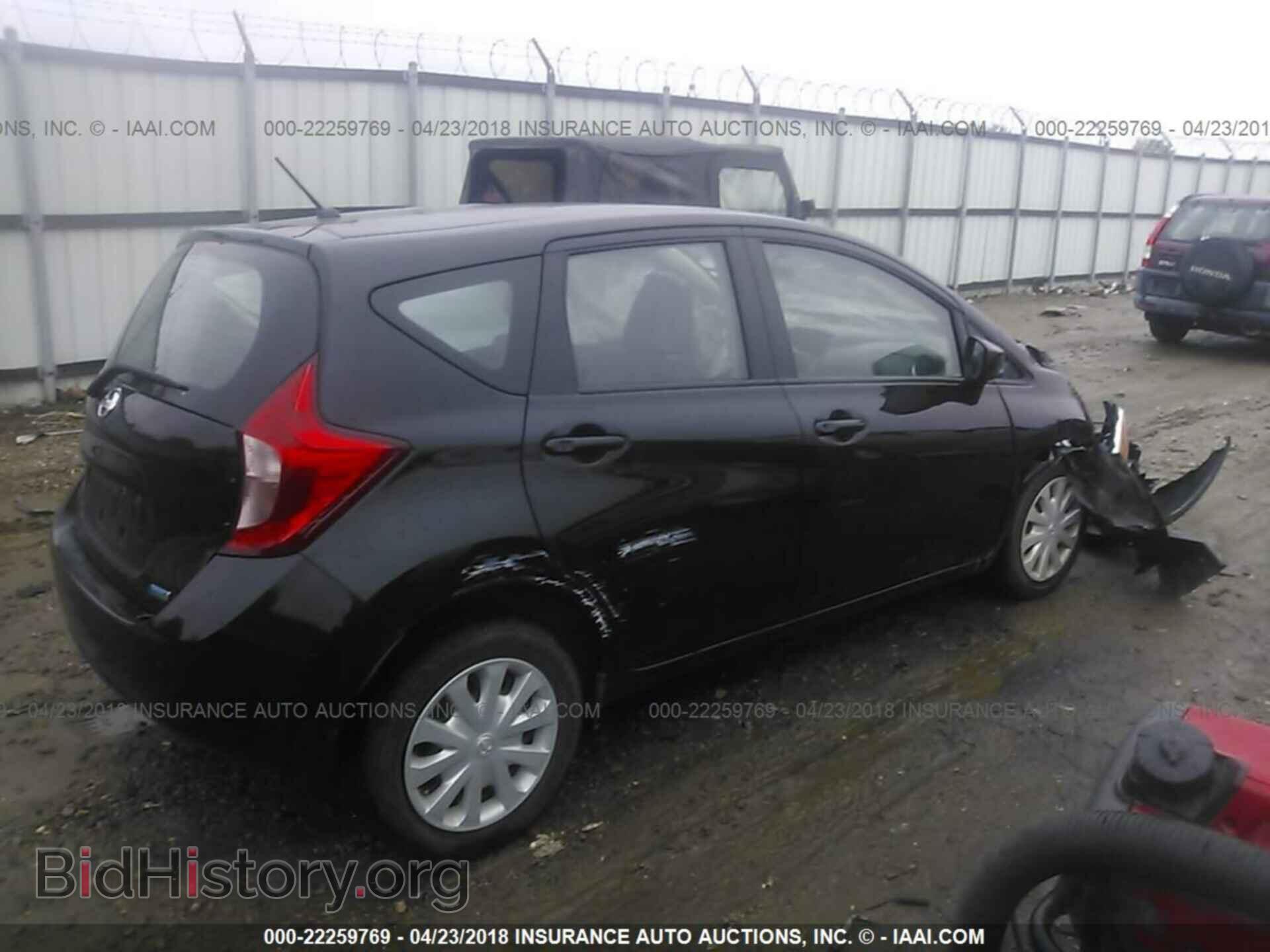 2016 Nissan Versa note - VIN: 3N1CE2CP3GL381801 - Фото 4