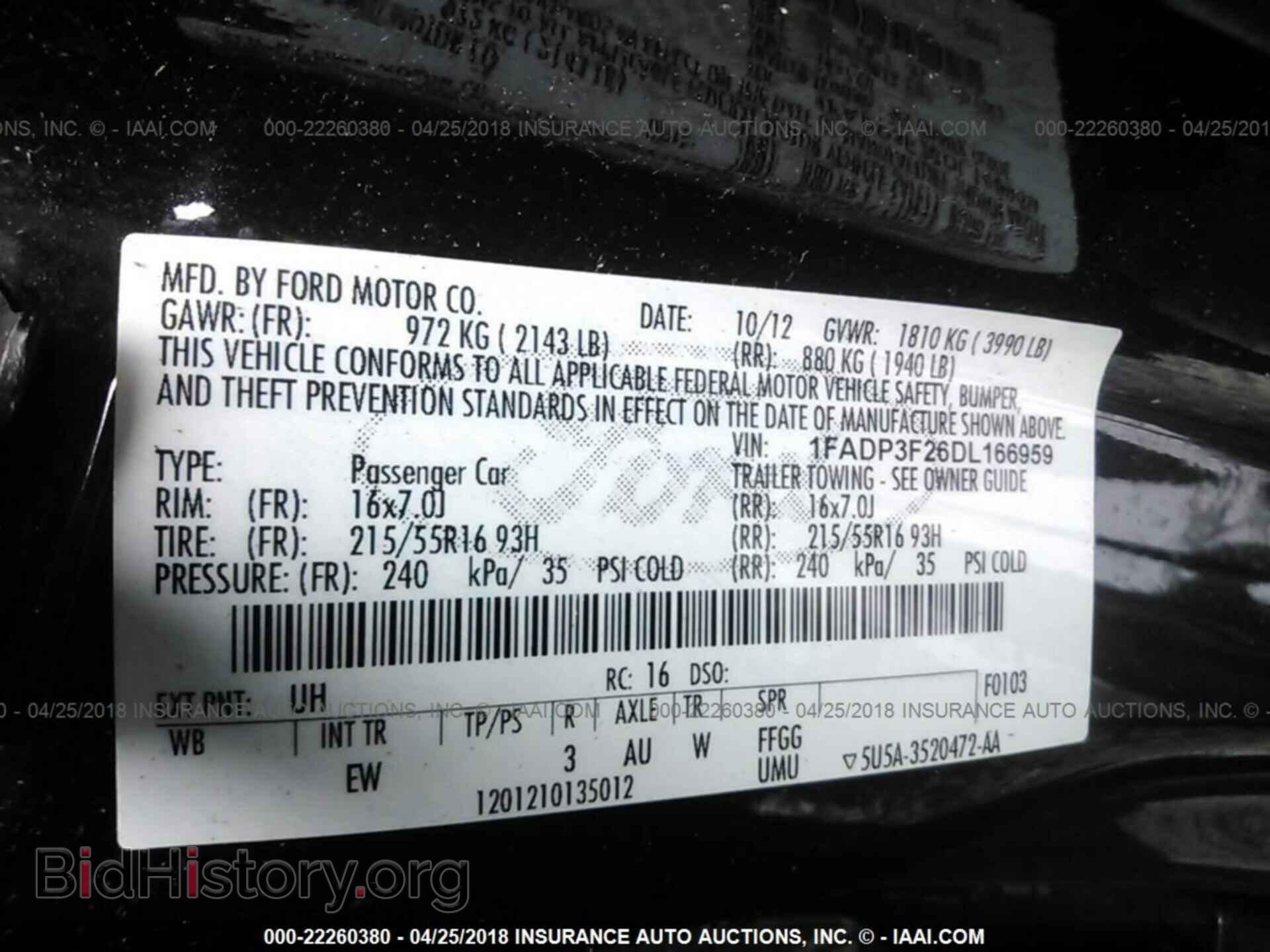 2013 Ford Focus - VIN: 1FADP3F26DL166959 - Photo 9