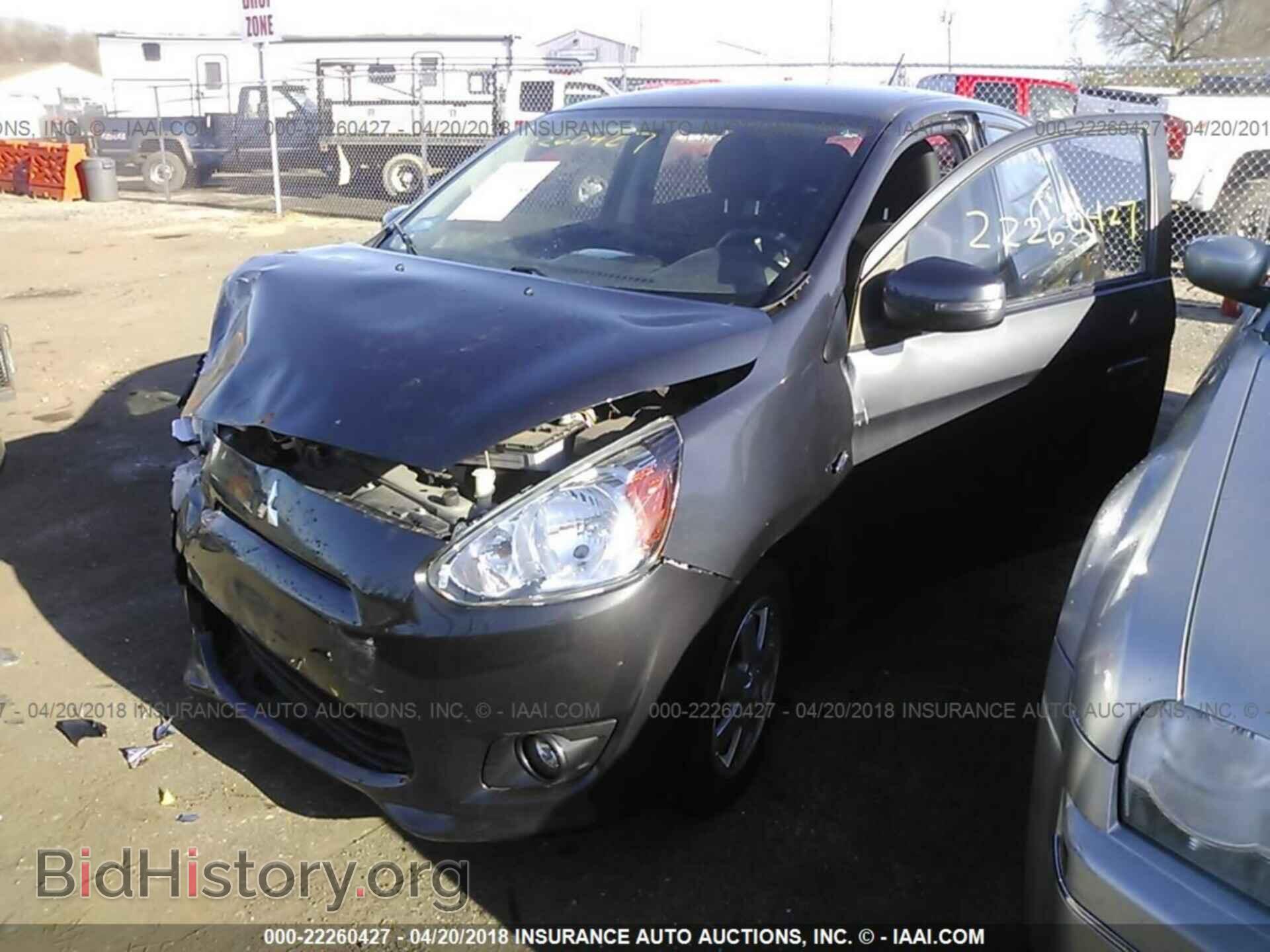 2015 MITSUBISHI MIRAGE - VIN: ML32A4HJ0FH013919 - Фото 2